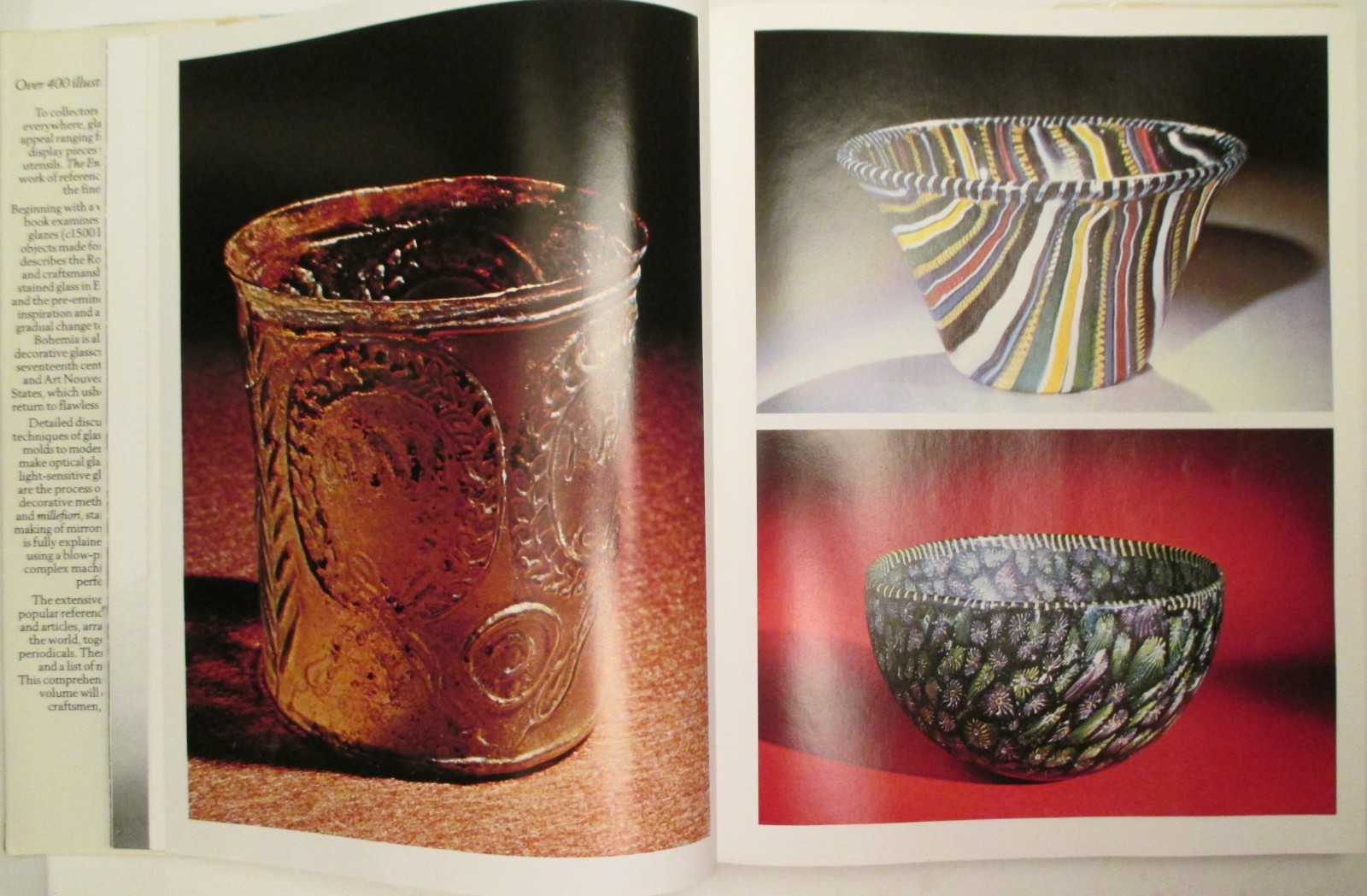 Vintage Encyclopedia of Glass 1981 By Phoebe Phillips Hard Back with 320 pages