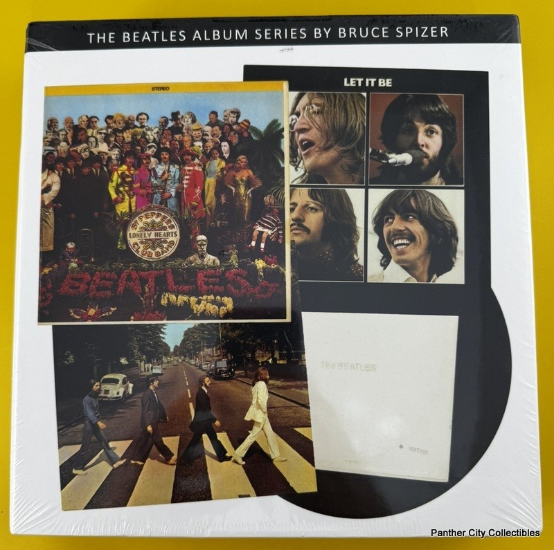 New Sealed 4v Book Set The Beatles Album Series Bruce Spizer Music History