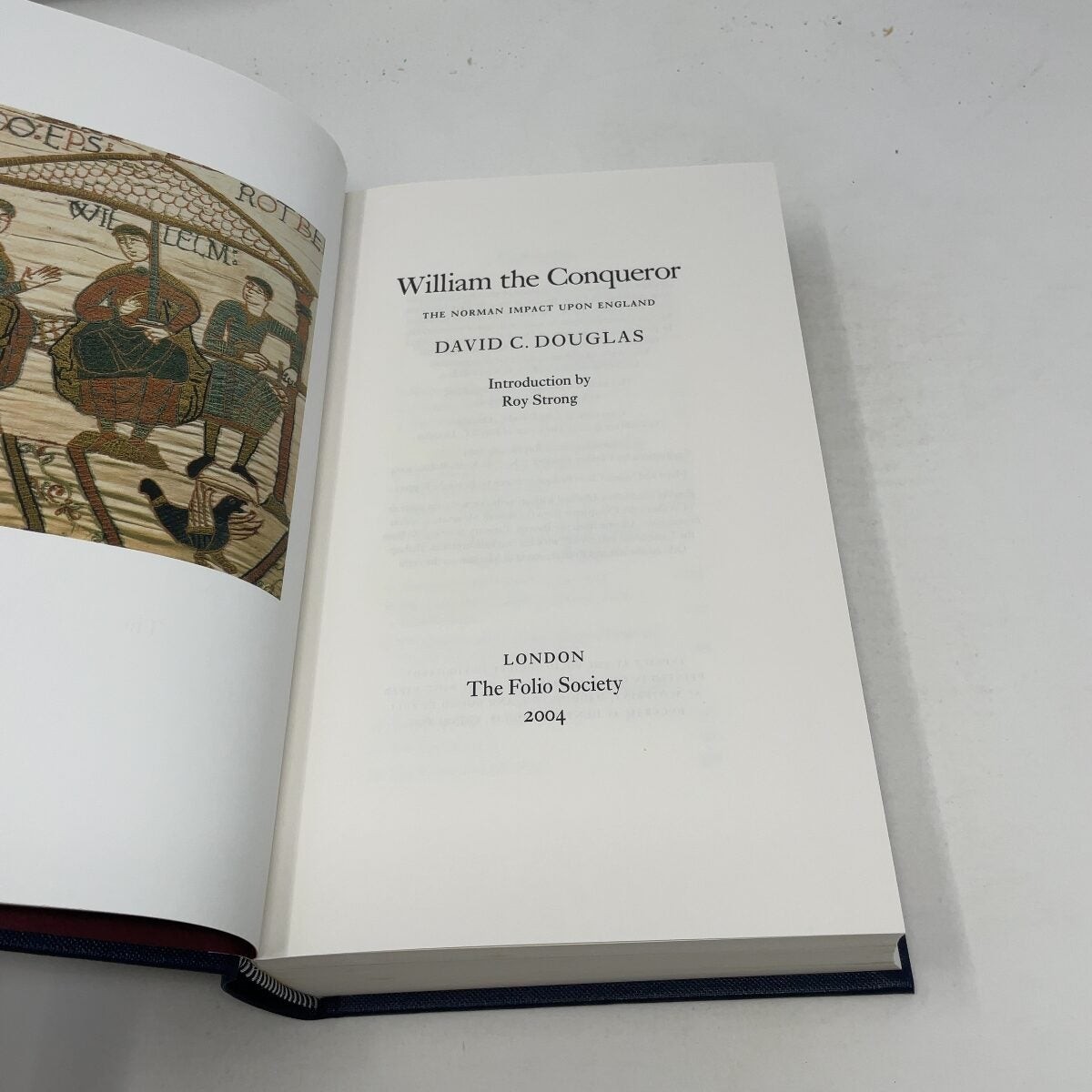 William the Conqueror by David C. Douglas HC First Thus Like New 2004