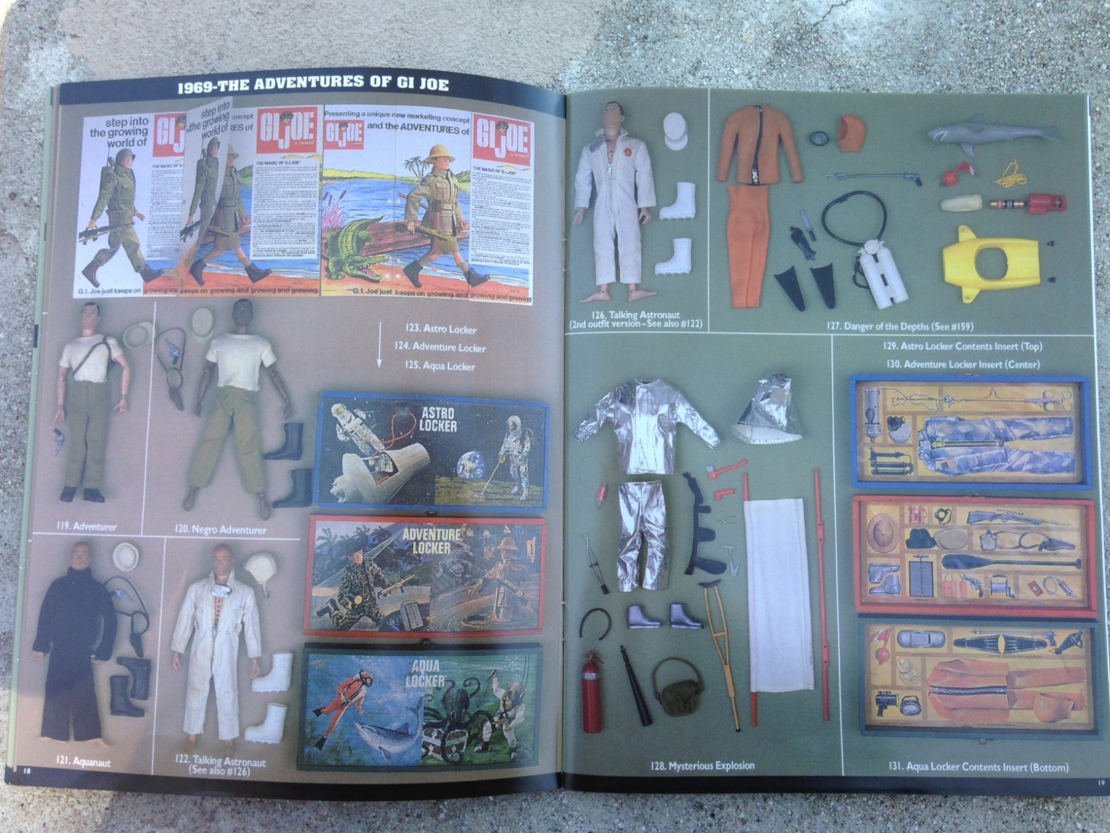 GI JOE VINTAGE ID GUIDE BOOK 1964, 1965, 1966, 1967, 1968, 1969, 1970, 1971, 12″