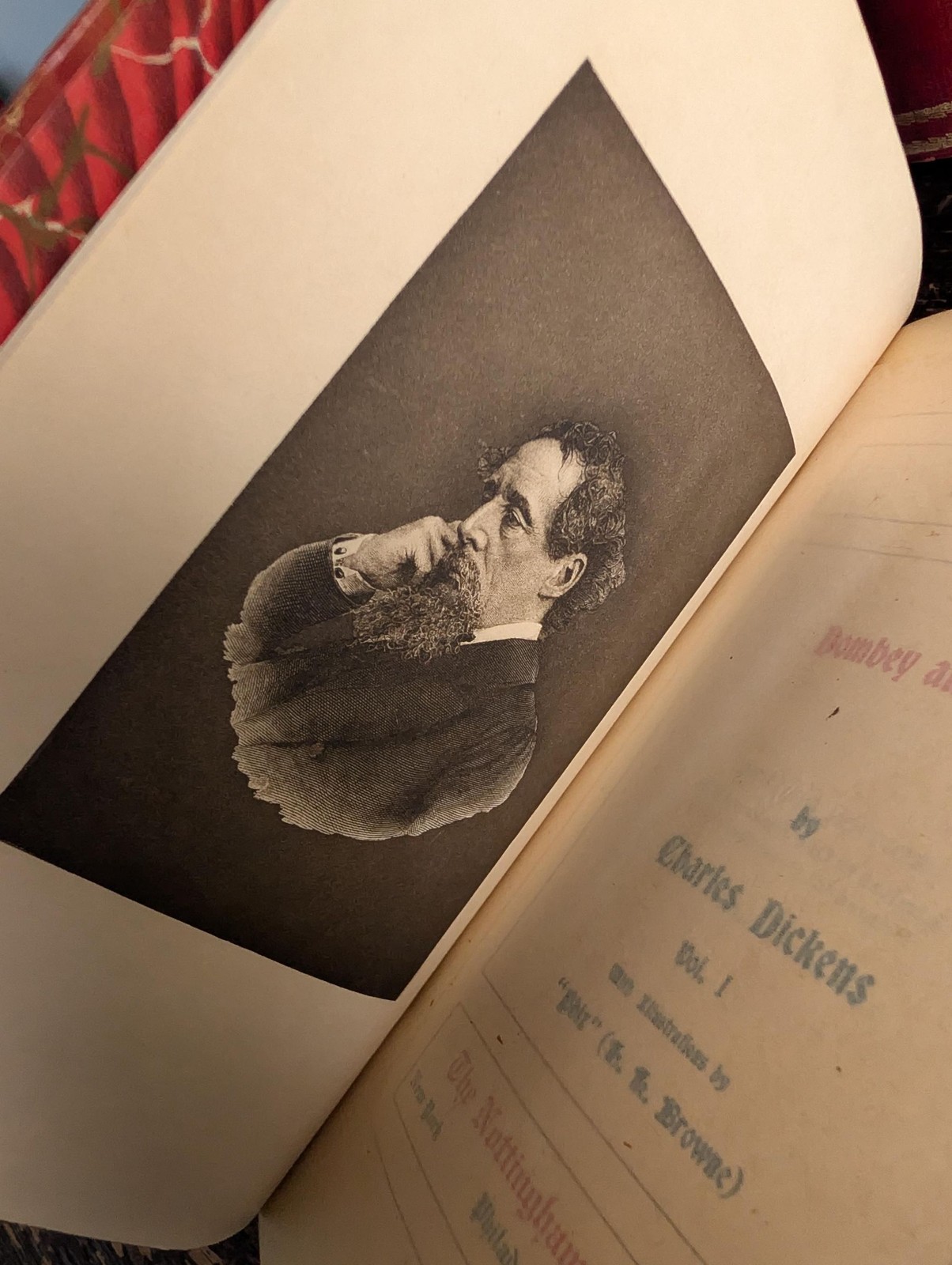 Antique Undated 1903 The Complete Works of Charles Dickens 20 Volumes