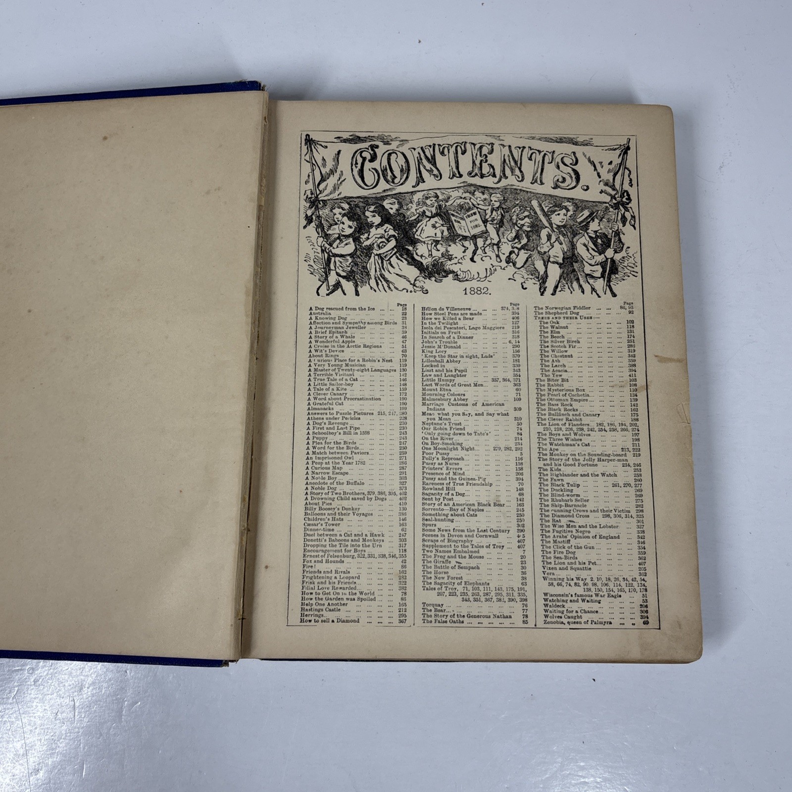 1882 CHATTERBOX VICTORIAN ILLUSTRATED CHILDREN’S BOOK ESTES & LAURIAT HC