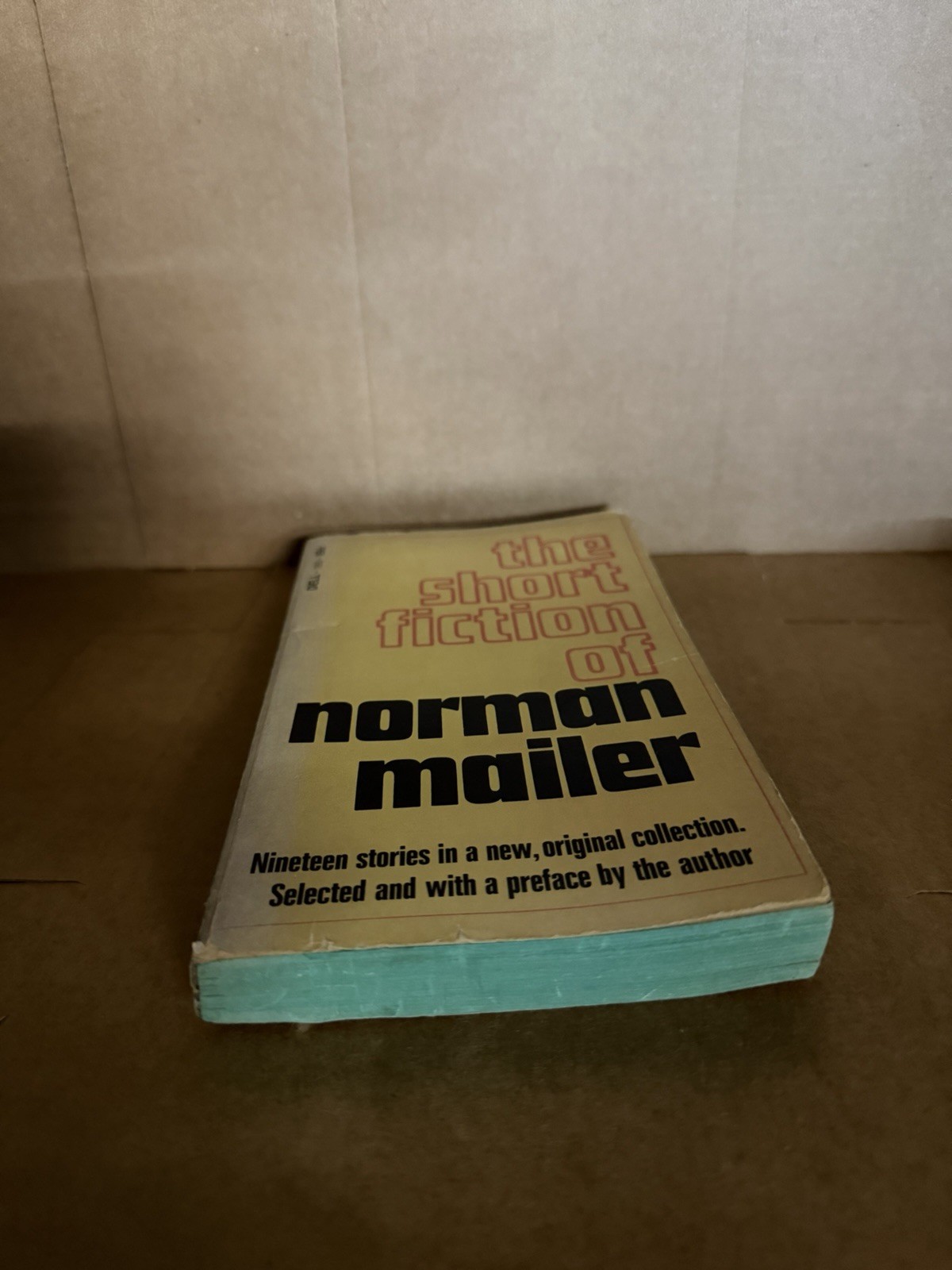 The Short Fiction of Norman Mailer Paperback First Edition 1967