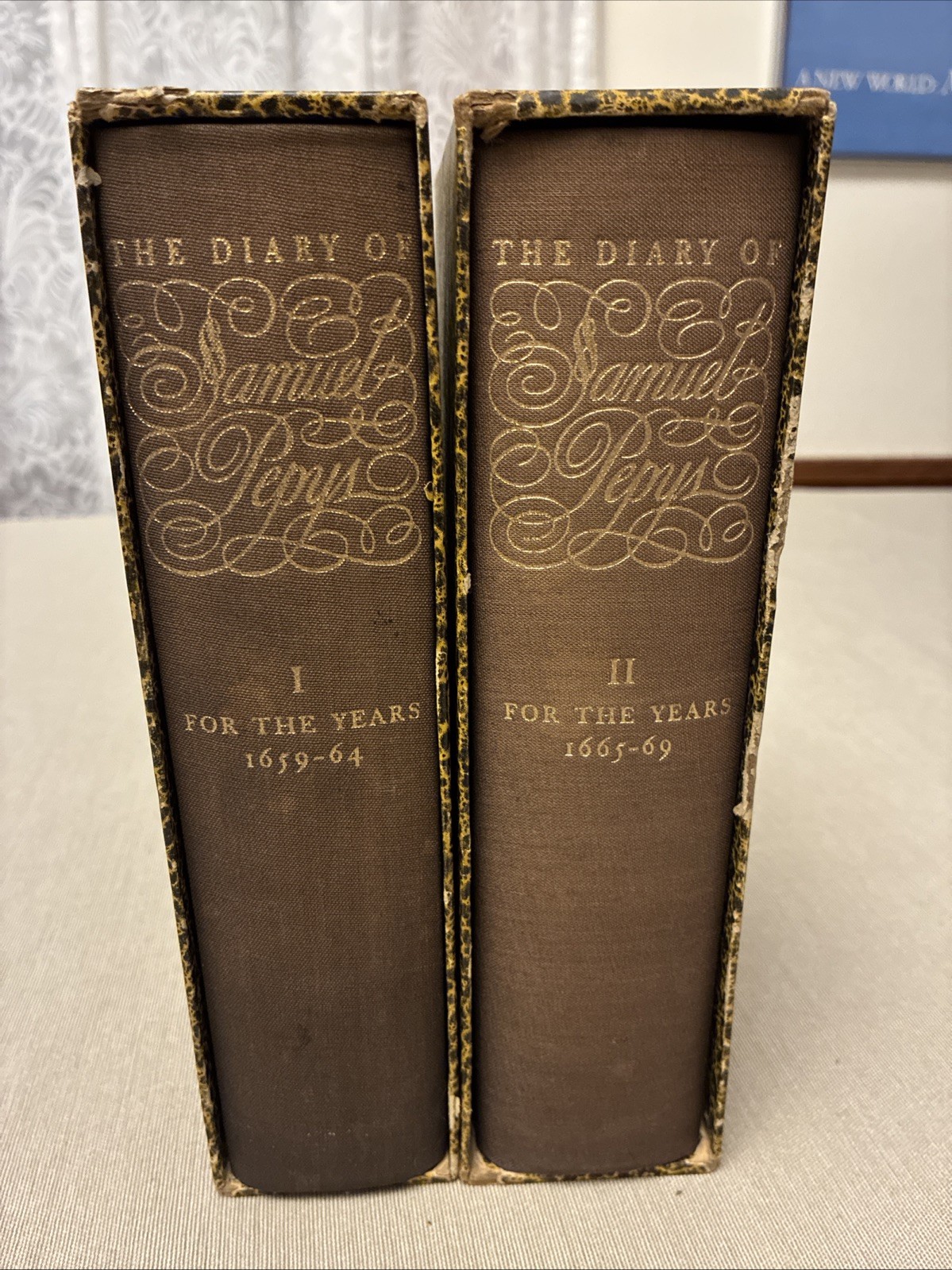 The Diary of Samuel Pepys 1600s Sharp Heritage Press w Slipcase Tissue Illus.