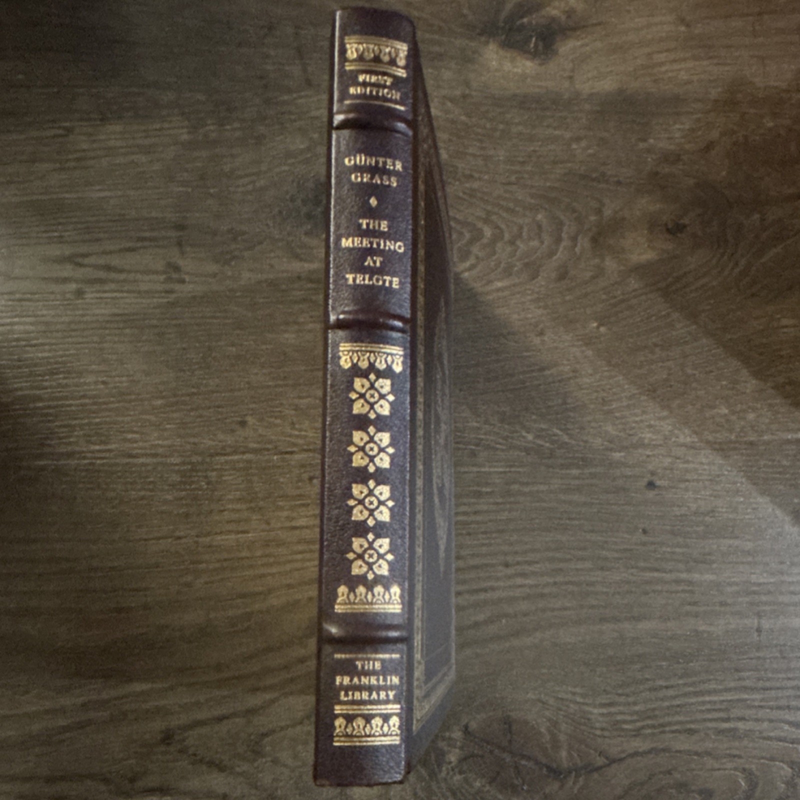 Günter Grass The Meeting at Telgte Leather Luxury Edition Franklin Library