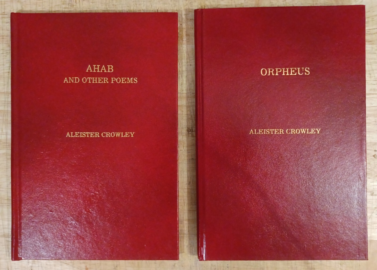 Aleister Crowley, Collected Works. 1974 Gordon Press. Seven Volumes. Nice.