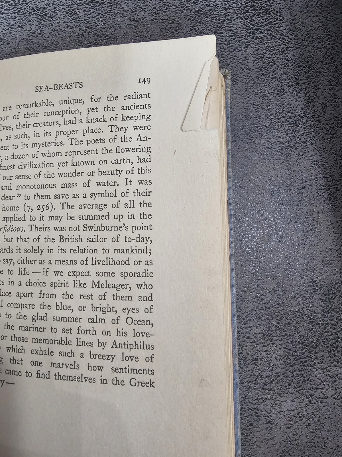 1929 Birds and Beasts of the Greek Anthology Norman Douglas First US Edition HC