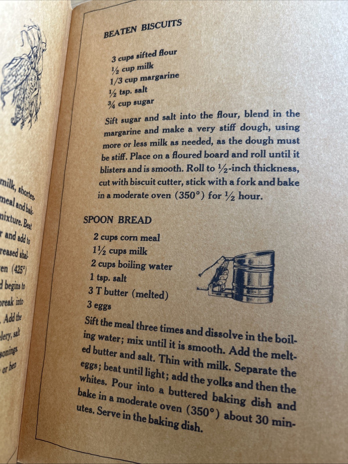 Country Cookin Cookbook Unique Recipes From Days Gone By 1978 Vintage 70s Book