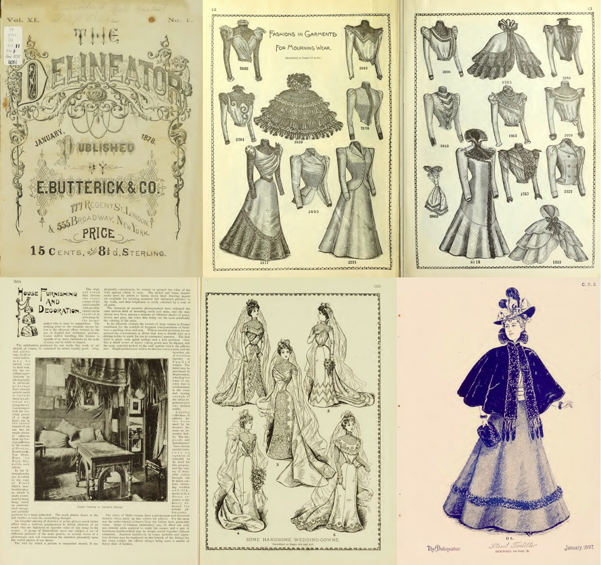 The Delineator – Journal of Fashion Culture & Fine Arts – 44 Old Volumes On DVD