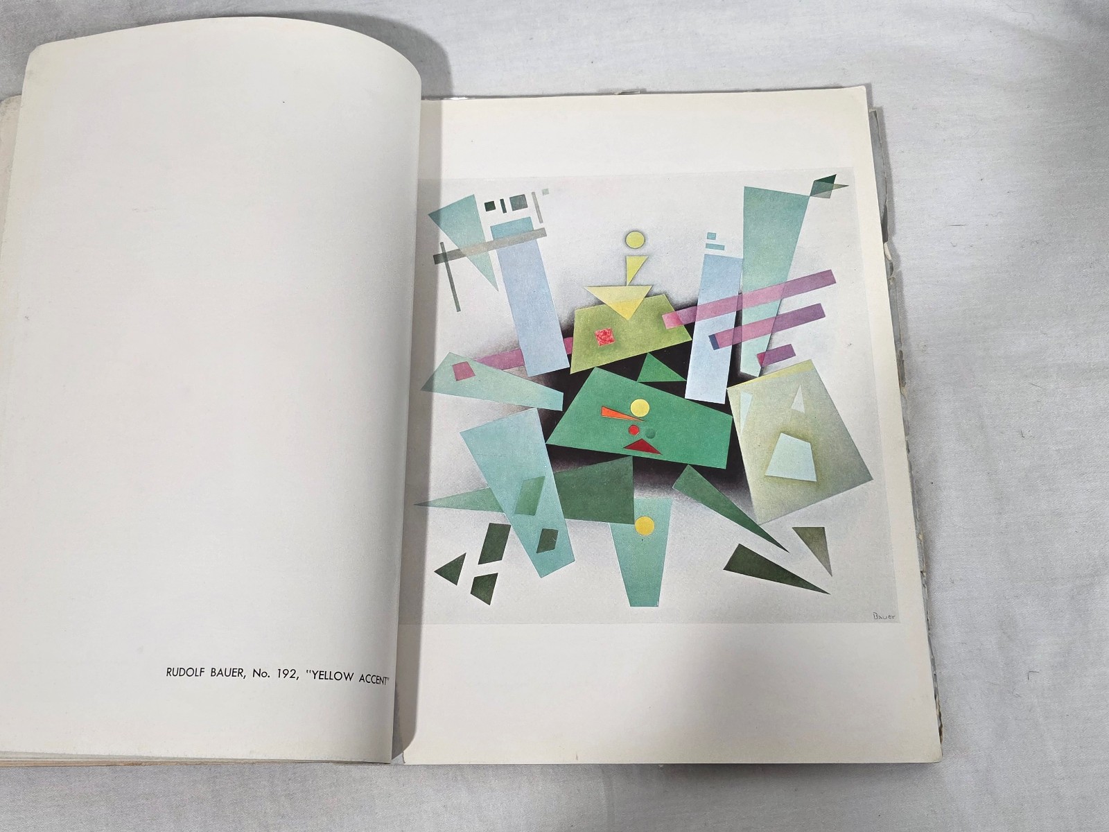 Vintage Solomon Guggenheim Collection Rudolf Bauer Art Of Tomorrow 1939 NYC VGC