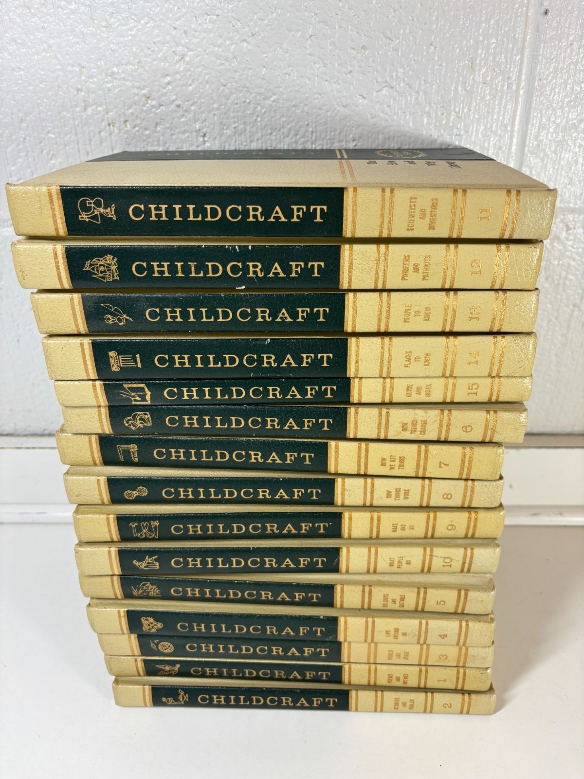 Childcraft How & Why Library 50th Anniversary Edition 15 Volume Set 1966