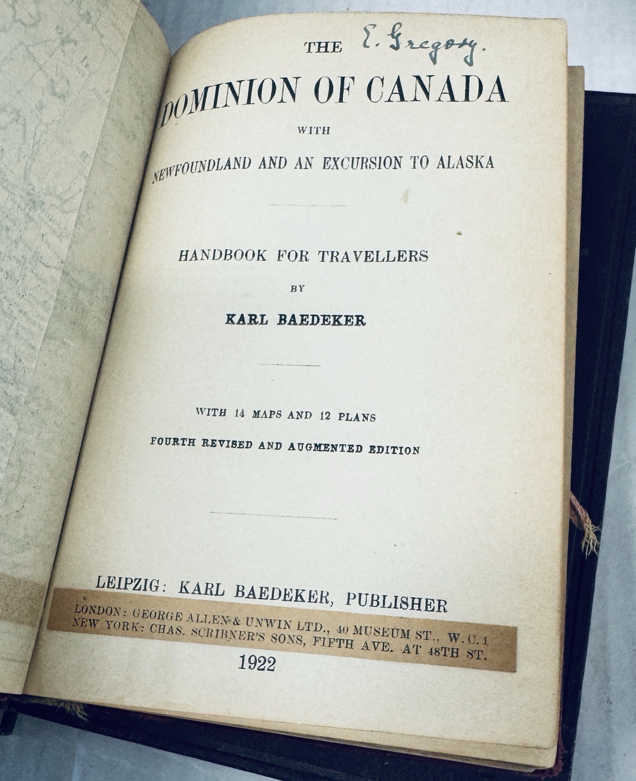 Antique Book Lot (11) – Baedeker, Erskine May, Reade, Walter Scott, Paris