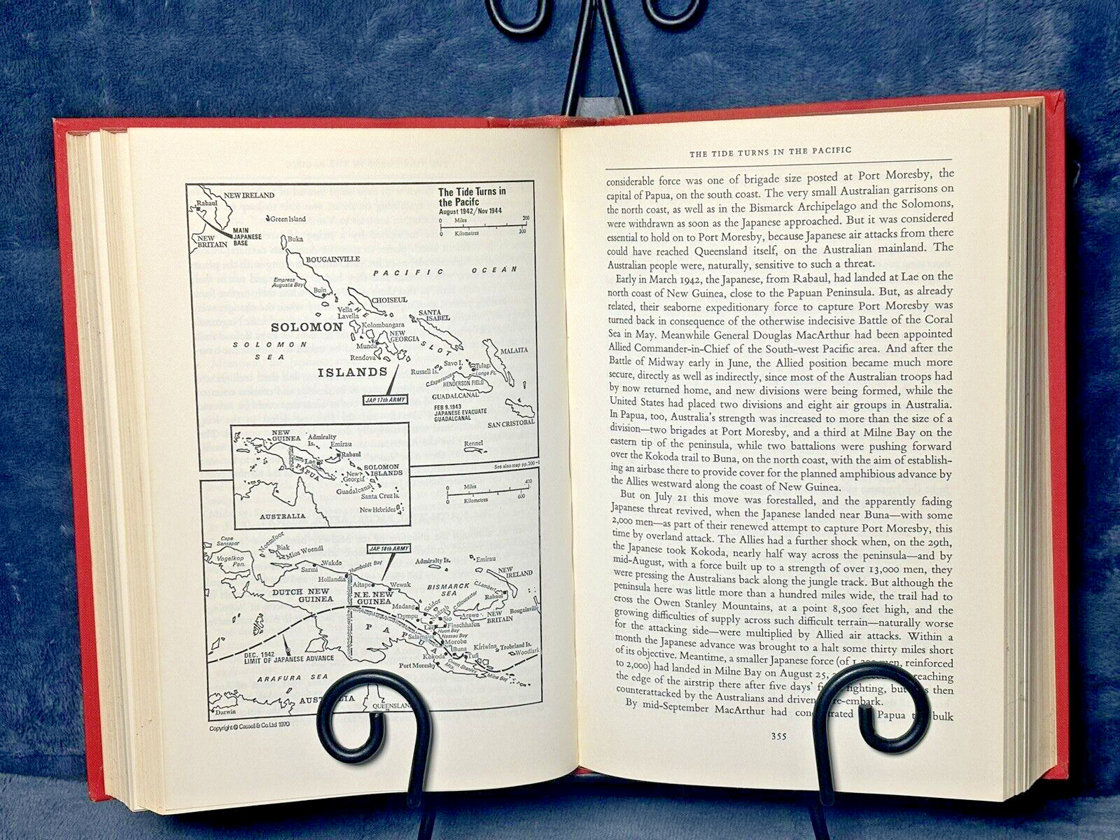 Vintage History Of The Second World War B.H. Liddell Hart Hardback 1970
