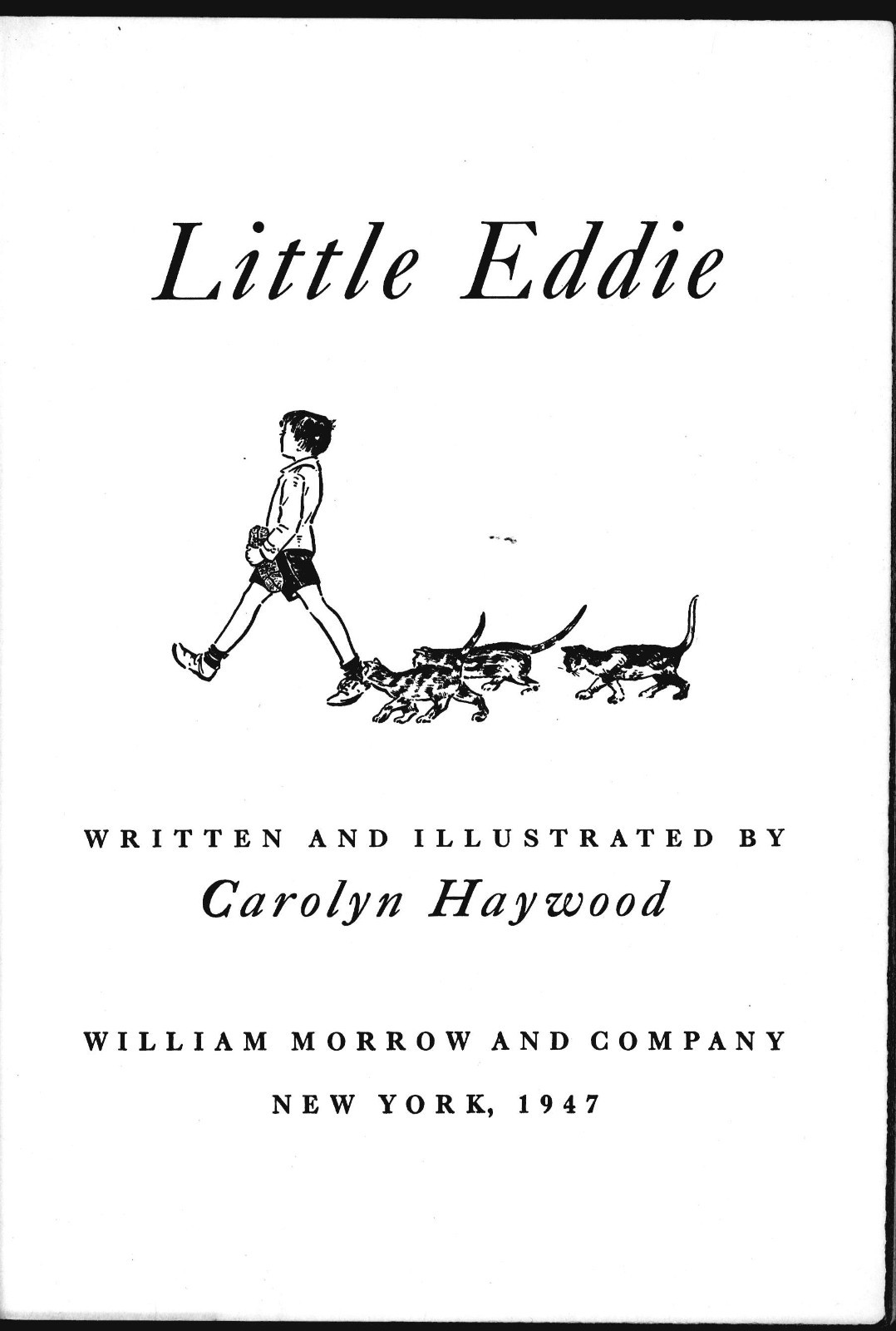 Little Eddie, Carolyn Haywood