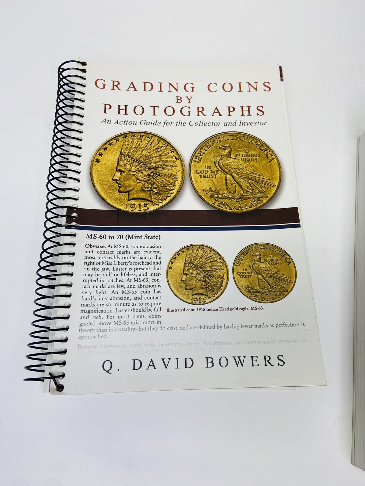 Experts Guide to Collecting and Investing in Coins Grading Coins David Bowers