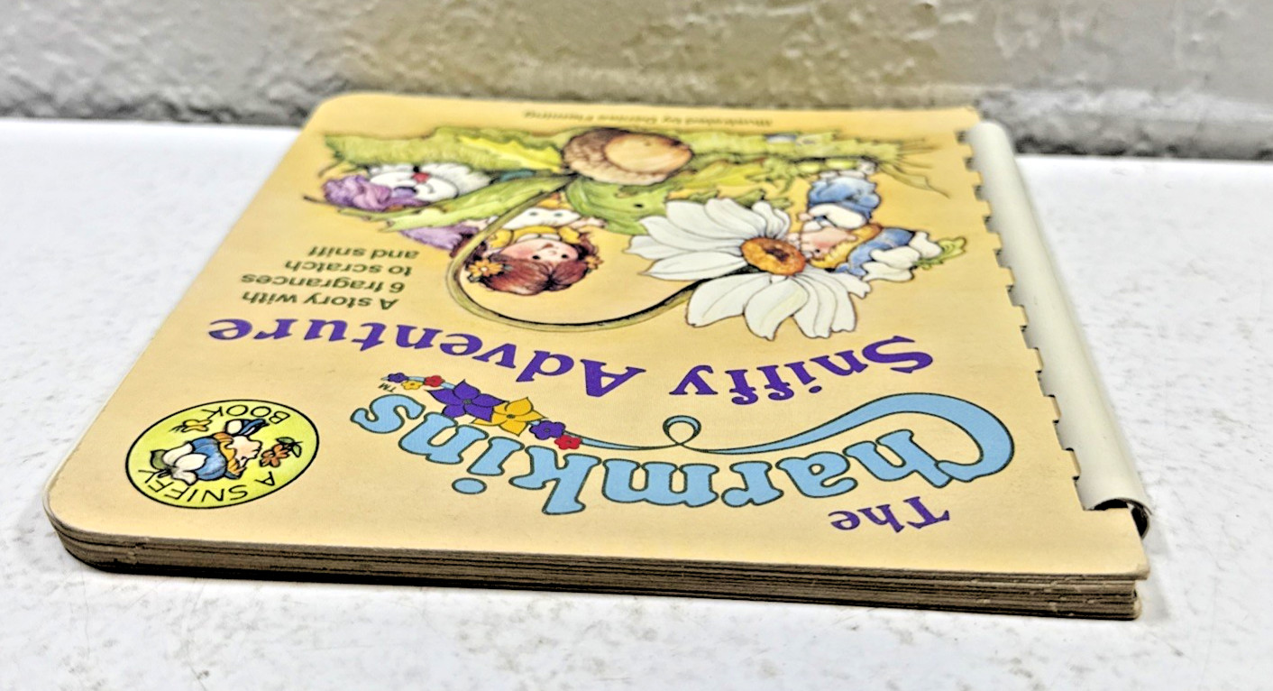 CHARMKINS Scratch N Sniff Spiral Bound (Sniffy Book) 1983