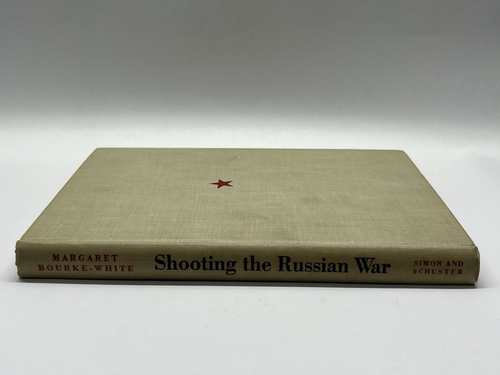 Shooting the Russian War book written & photographed by Margaret Bourke-White