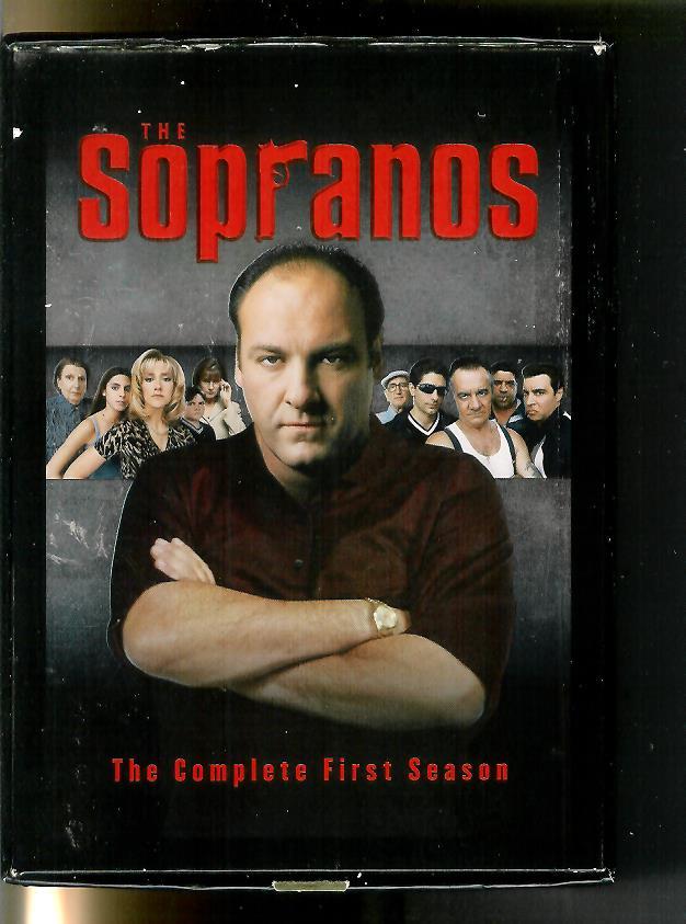 THE SOPRANOS, Mafia crime TV series, complete 1st season in 5 VHS Video tapes