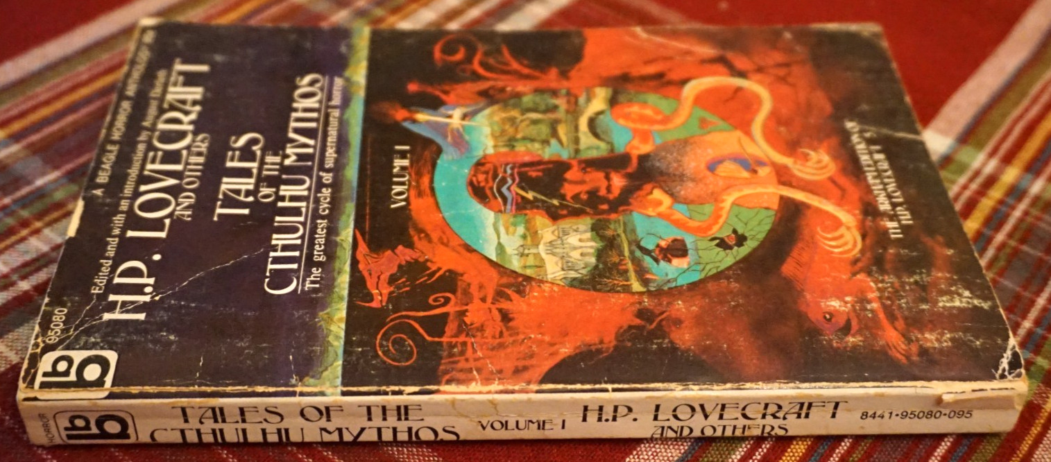1971 1st Print-Beagle Horror-Tales of the Cthulhu Mythos-Vol. 1-HP Lovecraft
