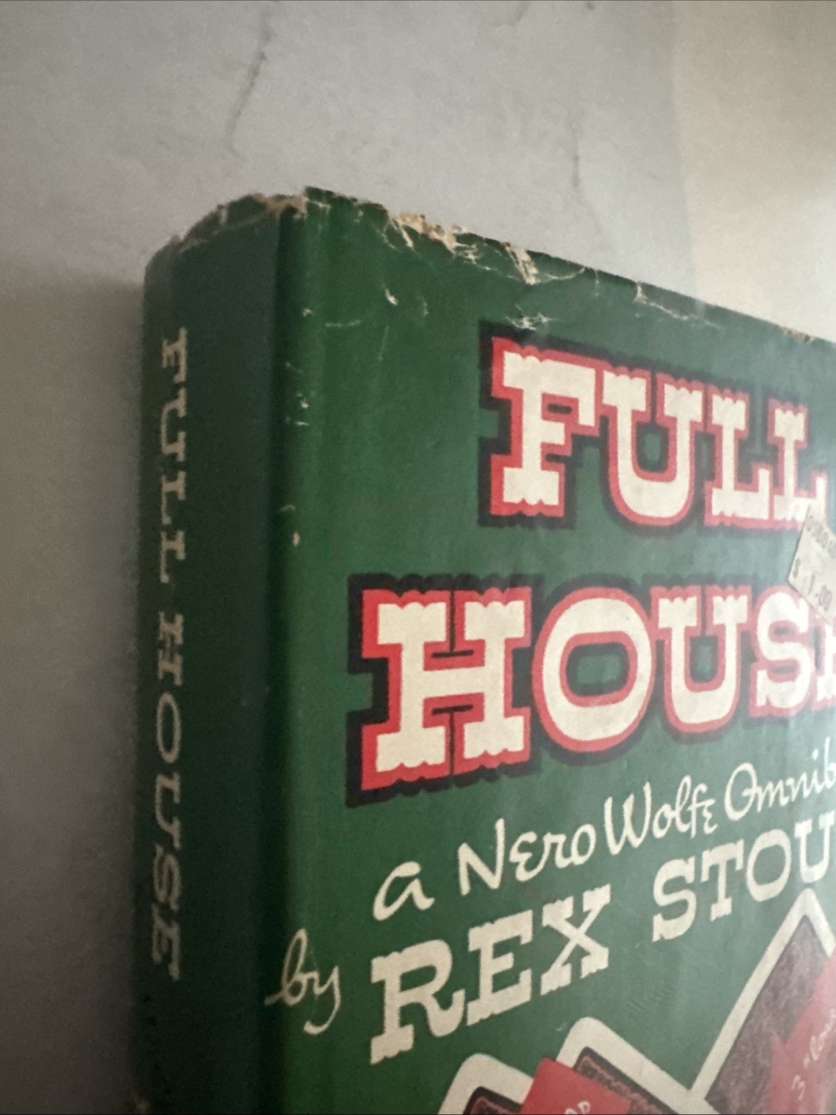 FULL HOUSE A NERO WOLFE Omnibus by REX STOUT HCDJ BCE