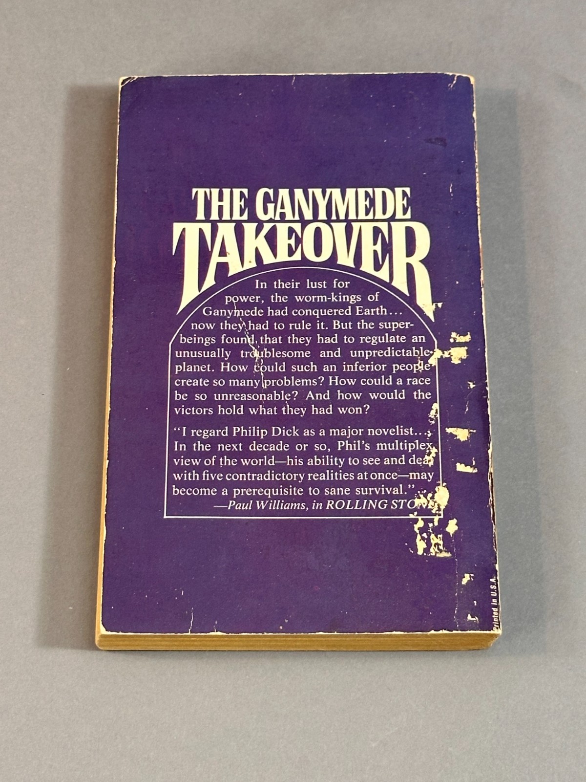 The Ganymede Takeover by Philip K. Dick pub by Ace Books, Inc. 1967 1st printing