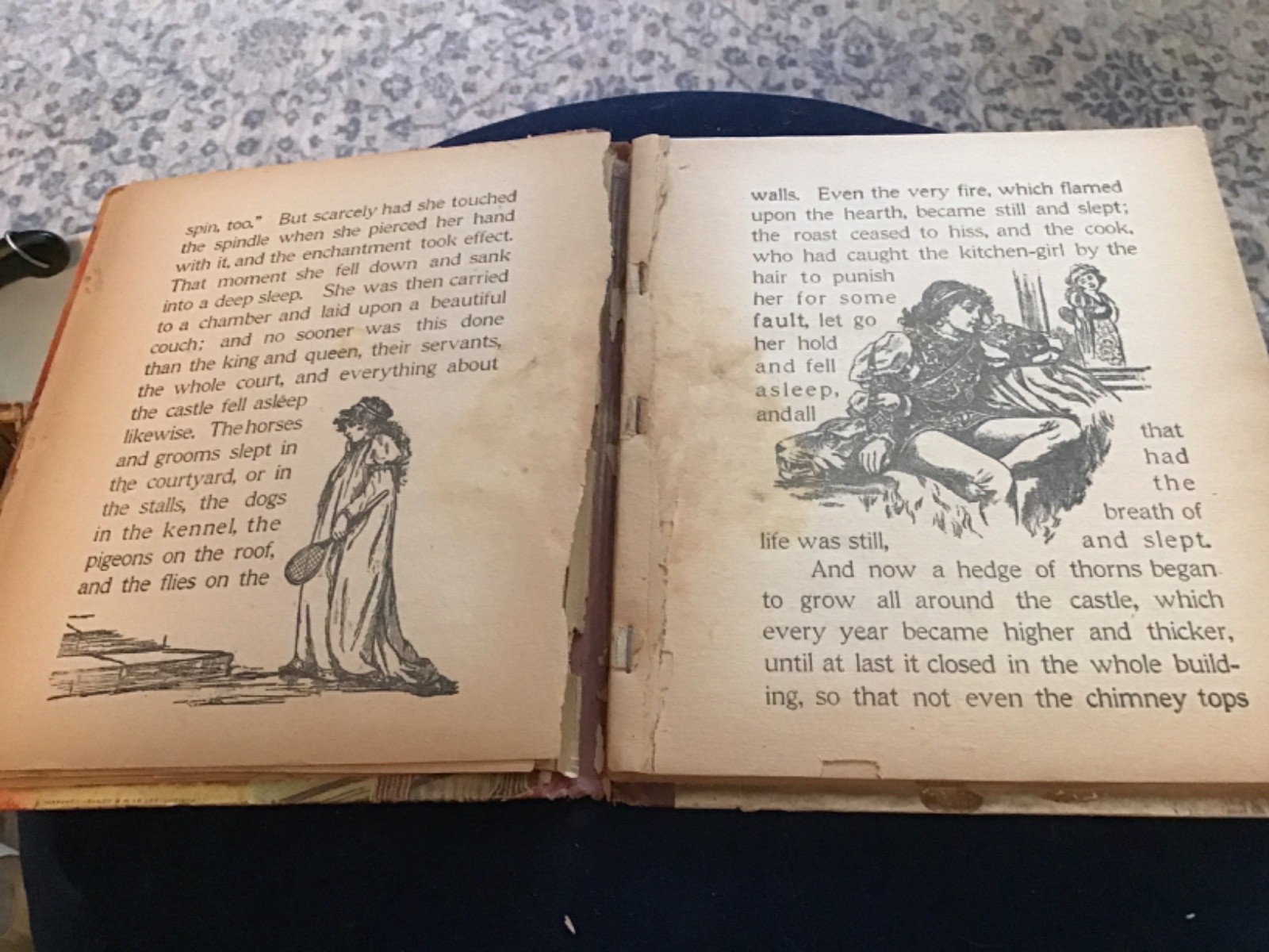 ANTIQUE BOOK The Sleeping Beauty 1897