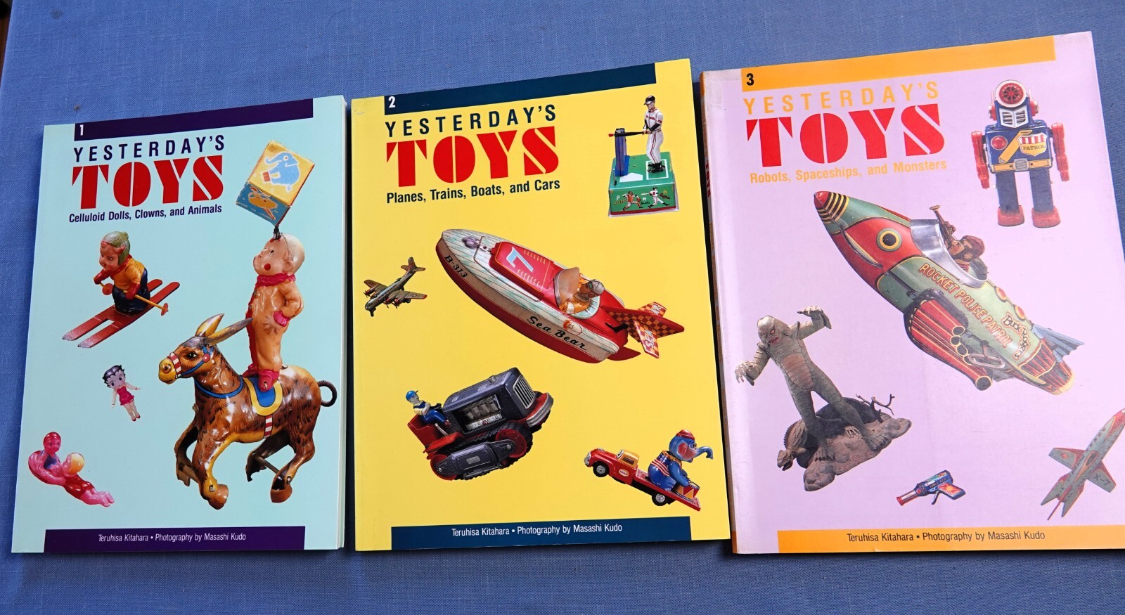 VOLS 1-3: YESTERDAYS TOYS BY TERUHISA KITAHARA 1989 SC