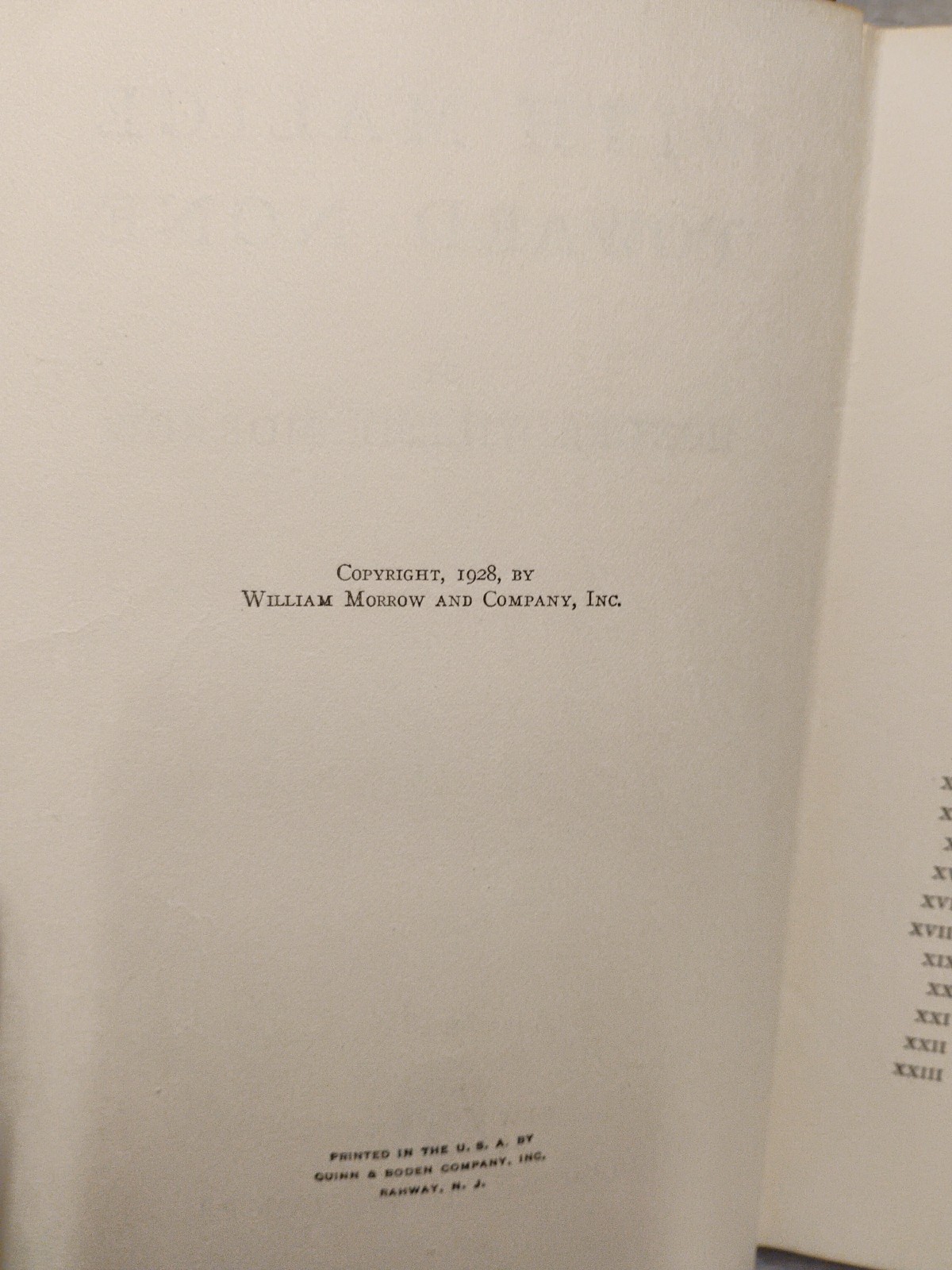 With Malice Toward None Morrow 1928 Lincoln Civil War Period Novel Love Story