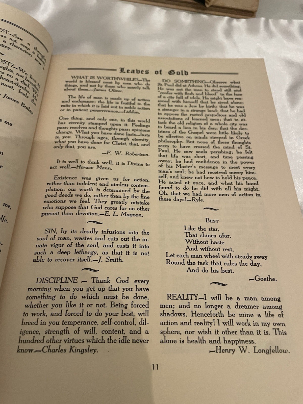 VTG Leaves Of Gold Hard Copy Book Revised Edition COSLETT PUBLISHING COMPANY