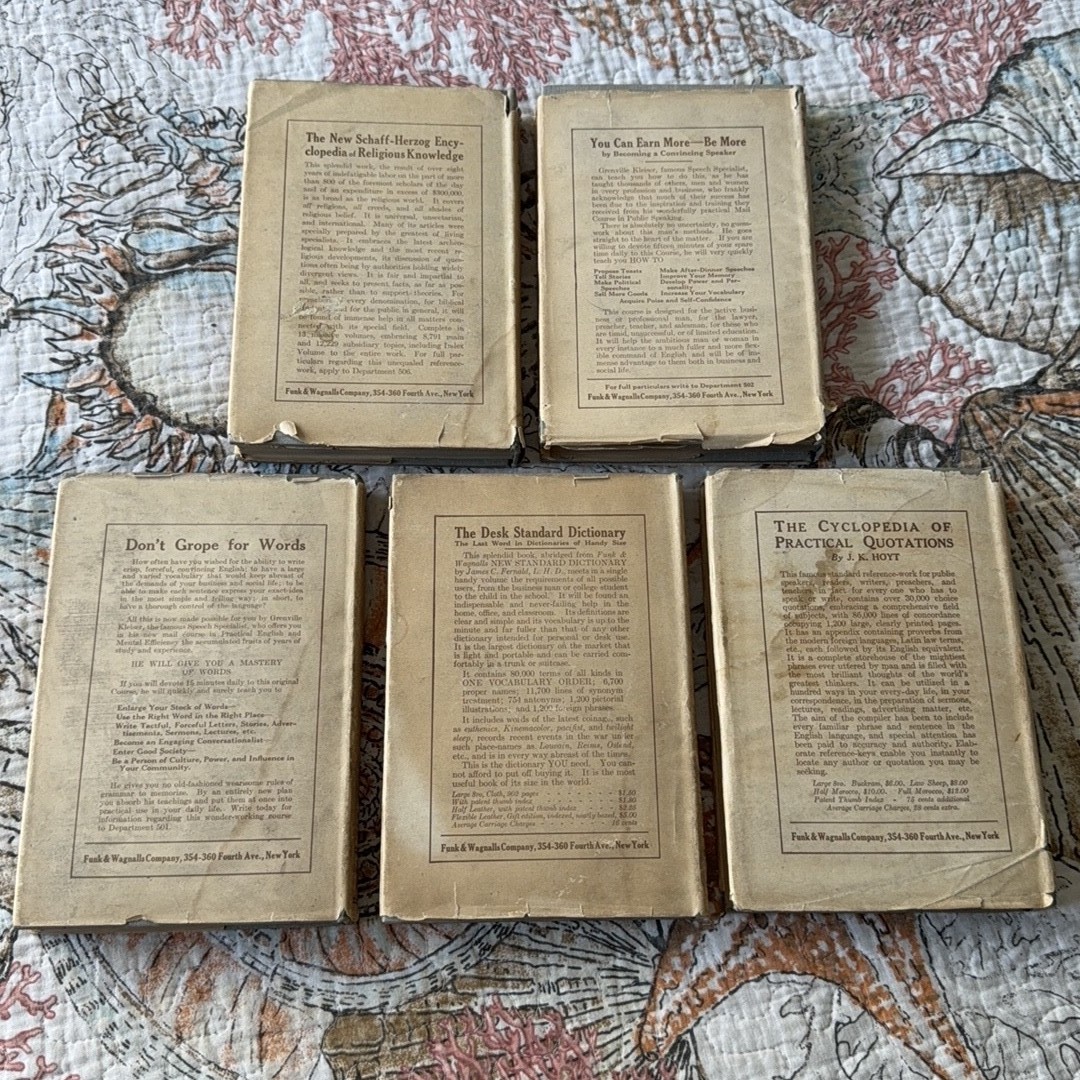 Mental Efficiency Series 5-Book Set 1916