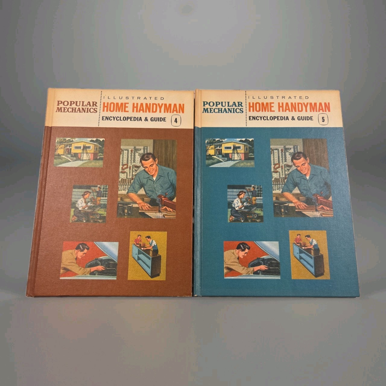 1961 Popular Mechanics Home Handyman Encyclopedia And Guide Vols 1-16 Complete