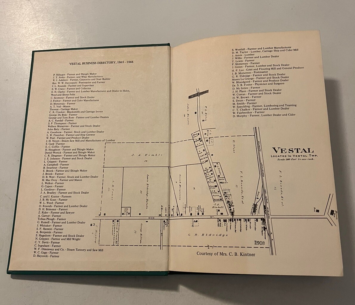 1823 1973 Sesquicentennial Town Of Vestal New York NY – Grace F . Avery