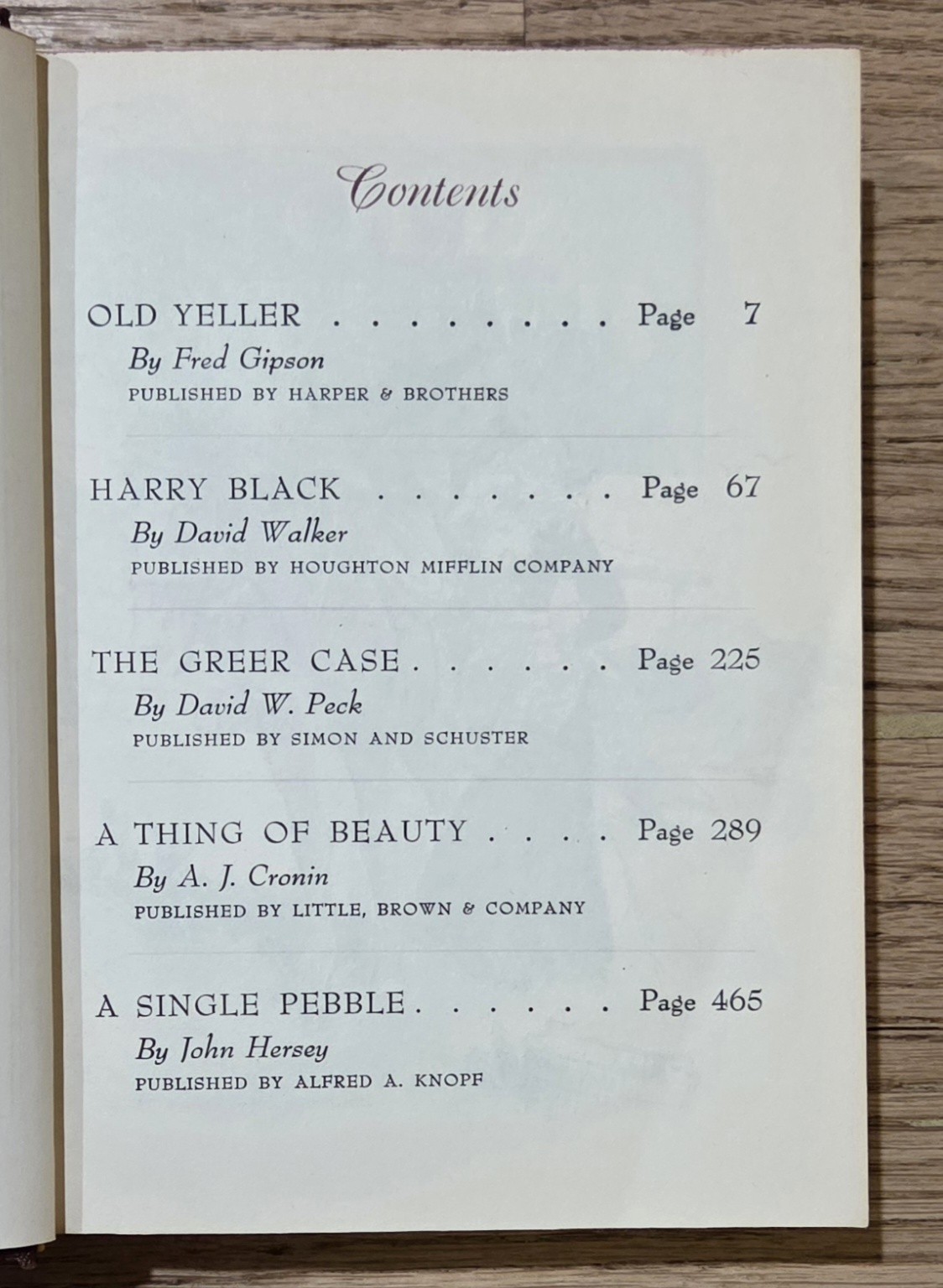 1956 Readers Digest Summer Selections Vol.3