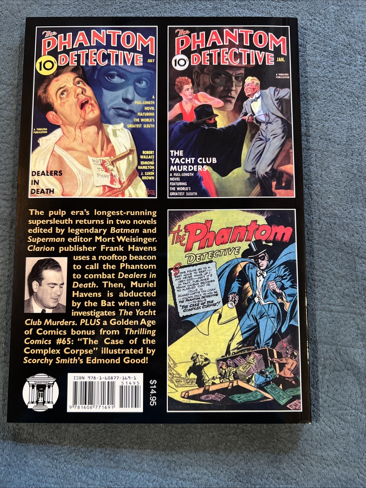 PHANTOM DETECTIVE Pulp Replica Reprint (Unread) #2 Brand New 2015