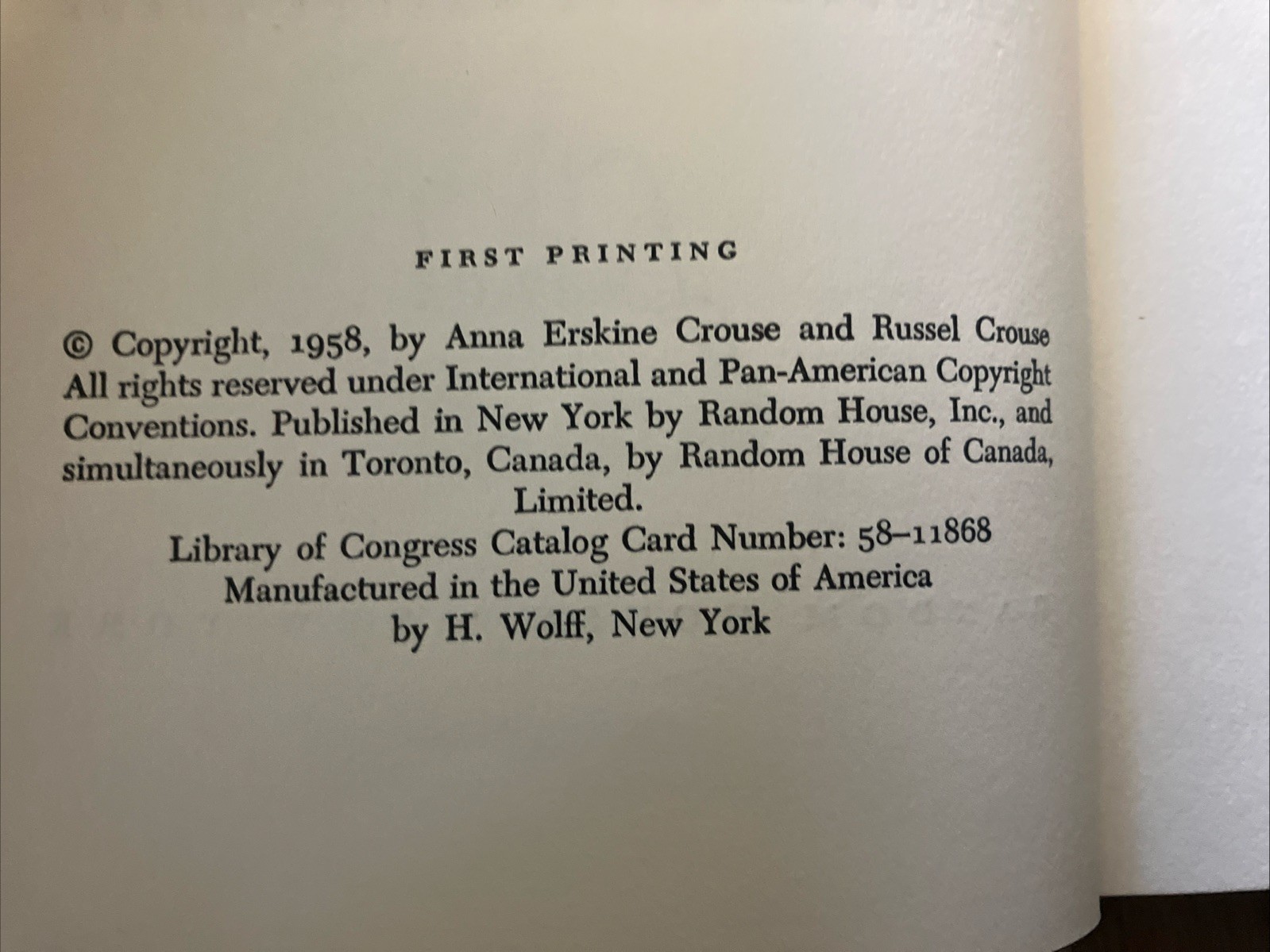 Alexander Hamilton and Aaron Burr Landmark 1958 Hardcover 1st Edition 1st Print