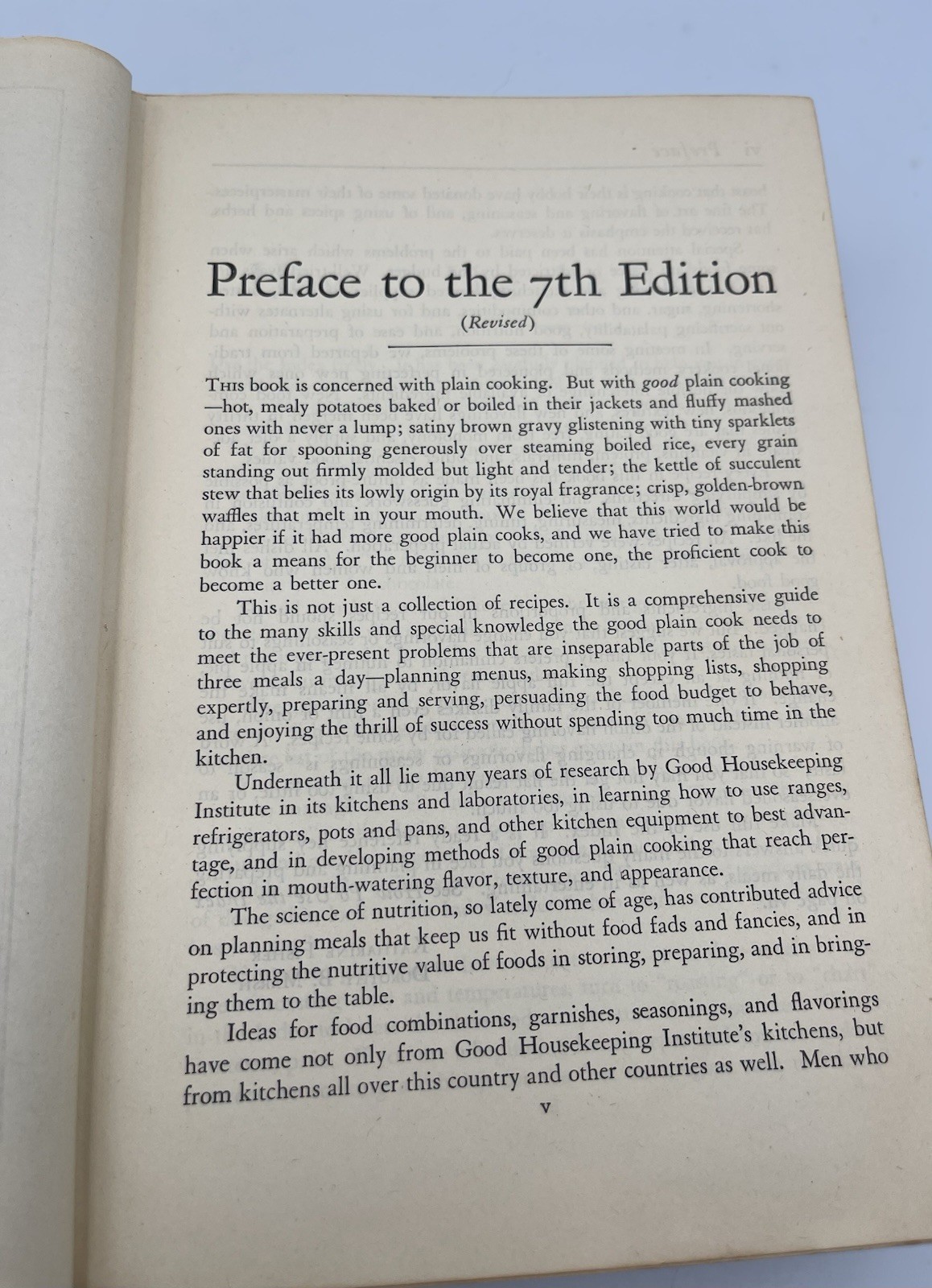 The Good Housekeeping Cook Book 7th Ed. Completely Revised 1944