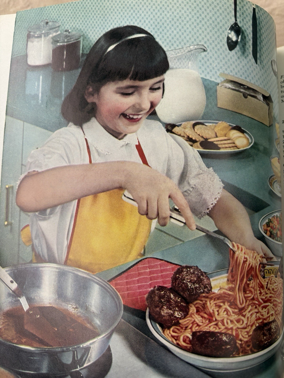 VINTAGE 1959 General Foods Kitchens Cookbook Hardcover First Printing Book