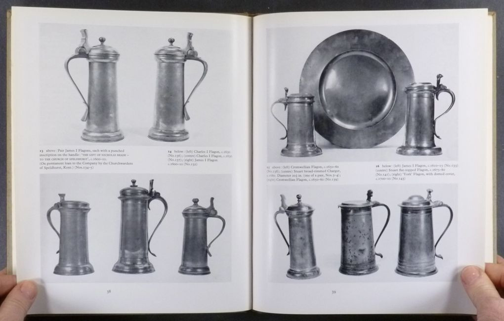 Antique English Pewter – London Worshippful Company of Pewterers 1968 Catalog