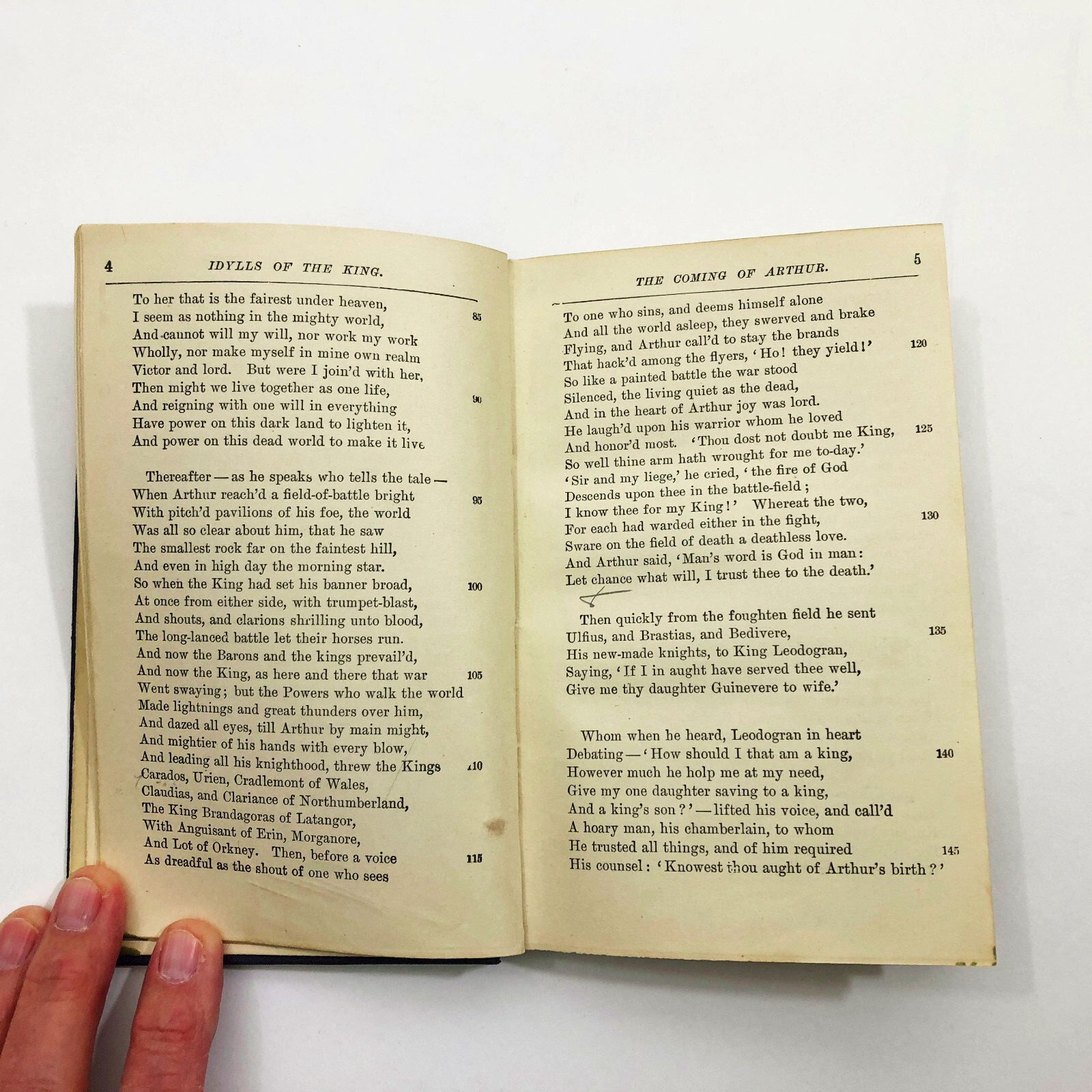 Idylls Of The King Tennyson The Academy Classics HB 1903