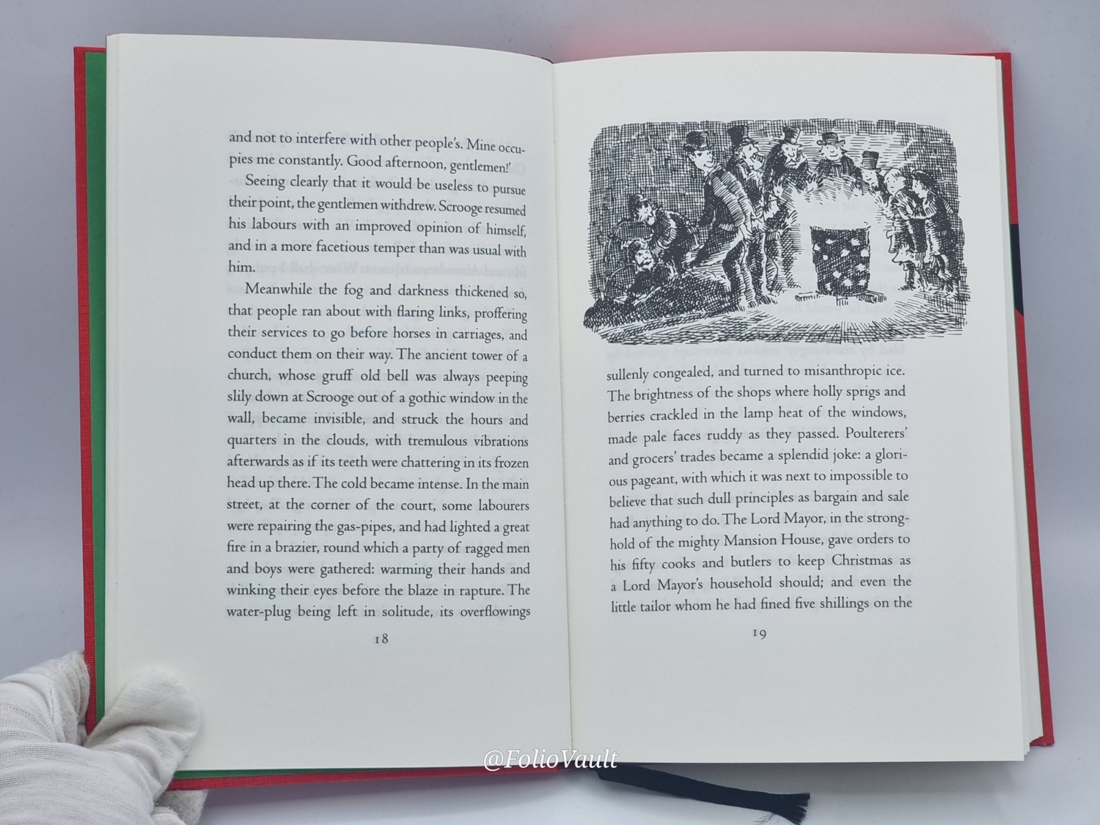 A Christmas Carol – Charles Dickens – Folio Society – 2015 1st Edition – VGC