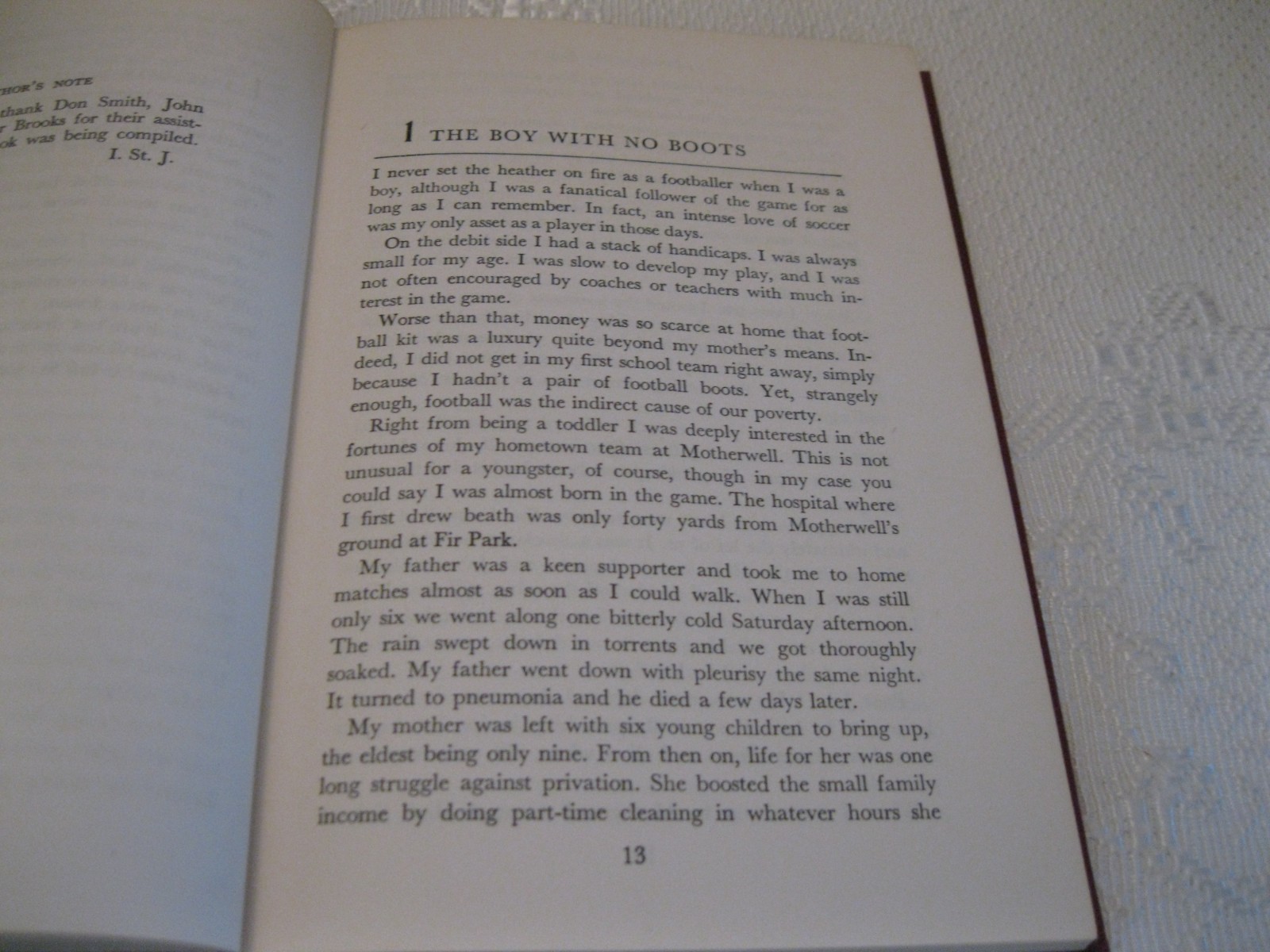 Boom At The Kop – Ian St John, 1966 HB.