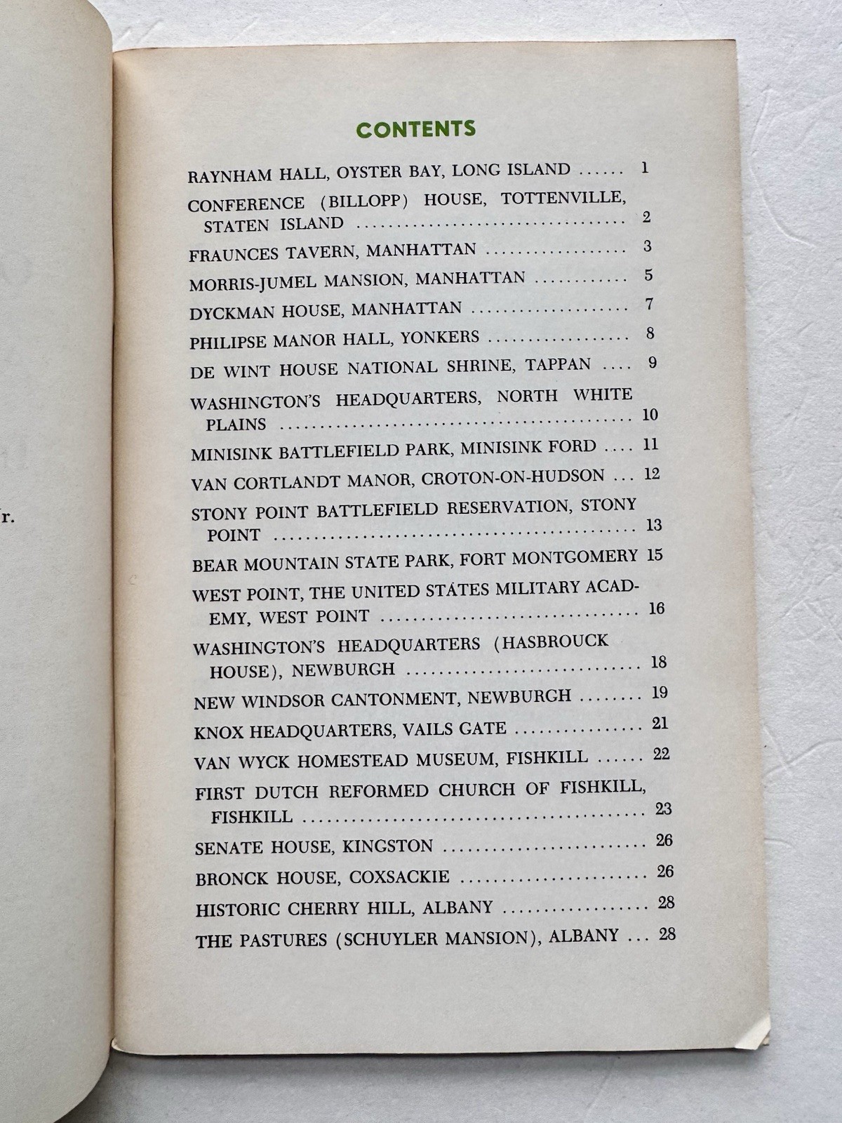 Landmarks of the Revolution in New York State PB 1972 Guidebook by Thurheimer
