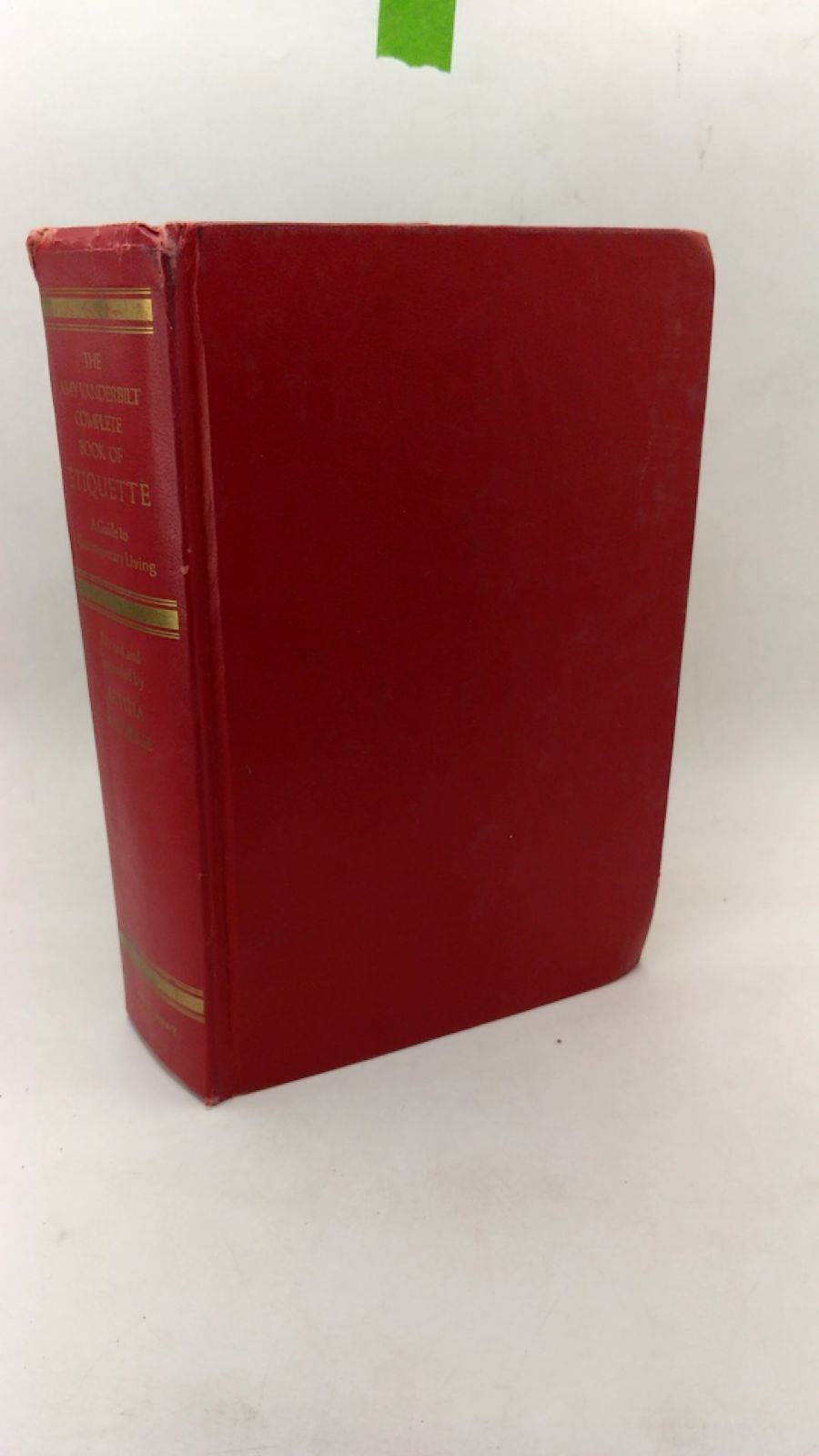 The Amy Vanderbilt Complete Book of Etiquette: A Guide to Contemporary Living