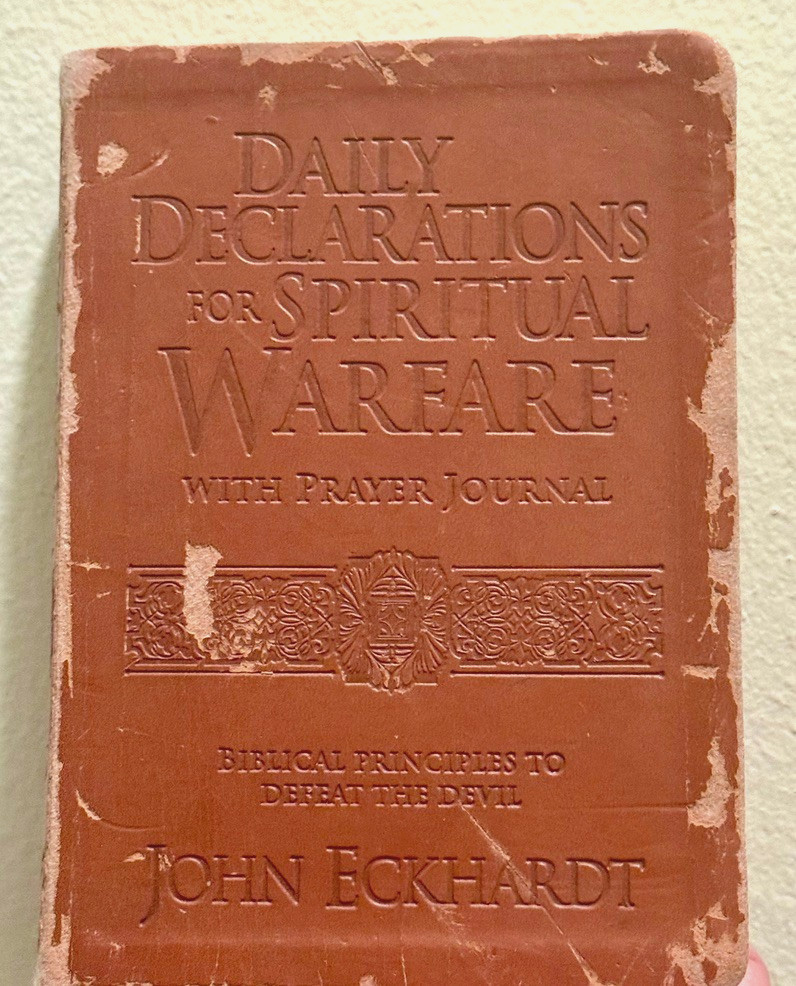 Daily Declarations for Spiritual Warfare, with Prayer Journal. Collectible book