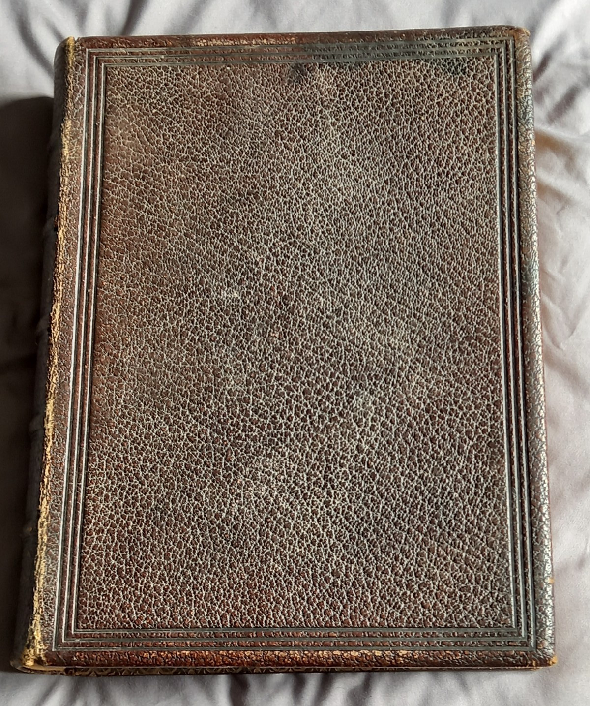 Antique 1901 KJV Holy Bible Large Oxford University Press Full Leather Pulpit