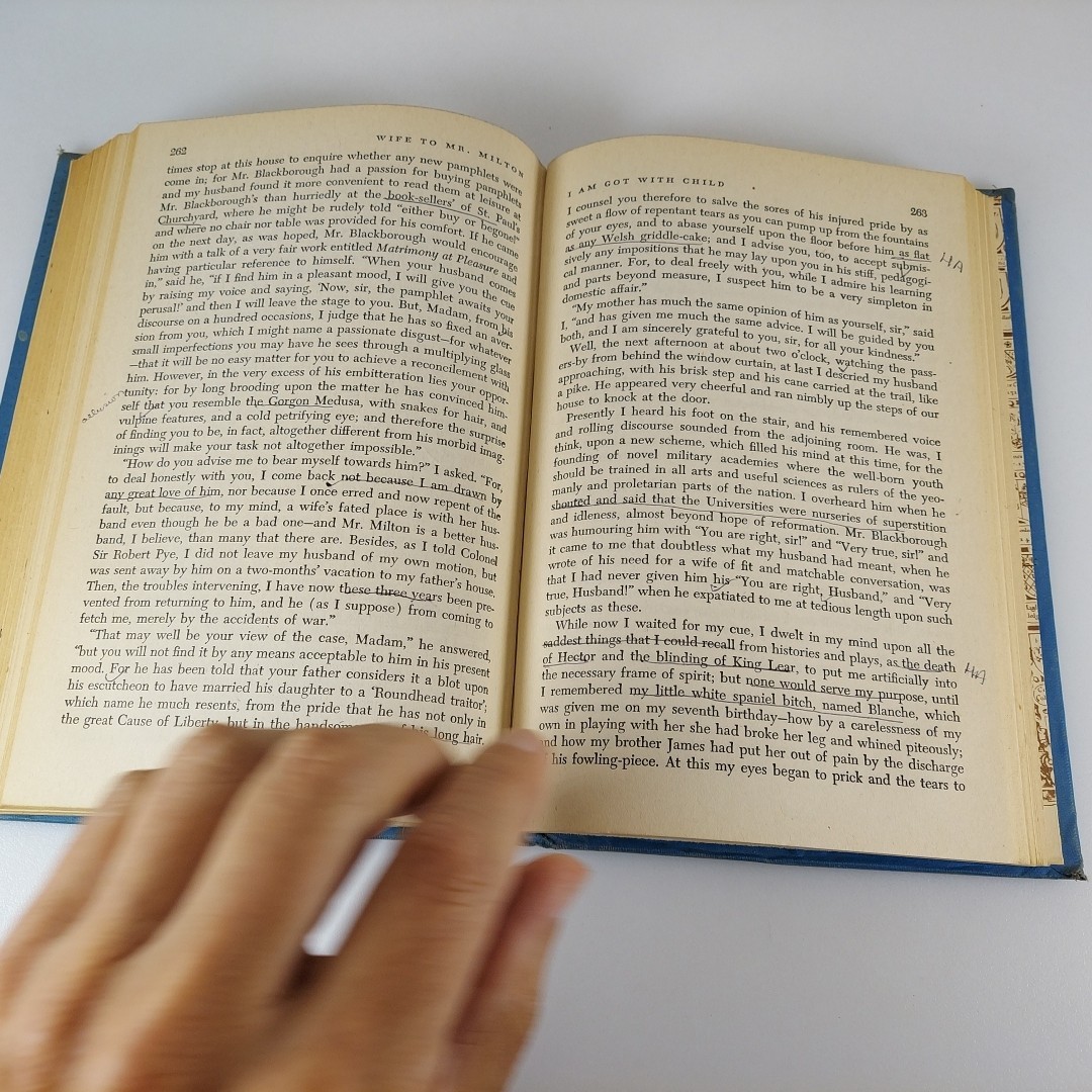 Wife to Mr. Milton The Story of Marie Powell by Robert Graves 1944 Creative Age