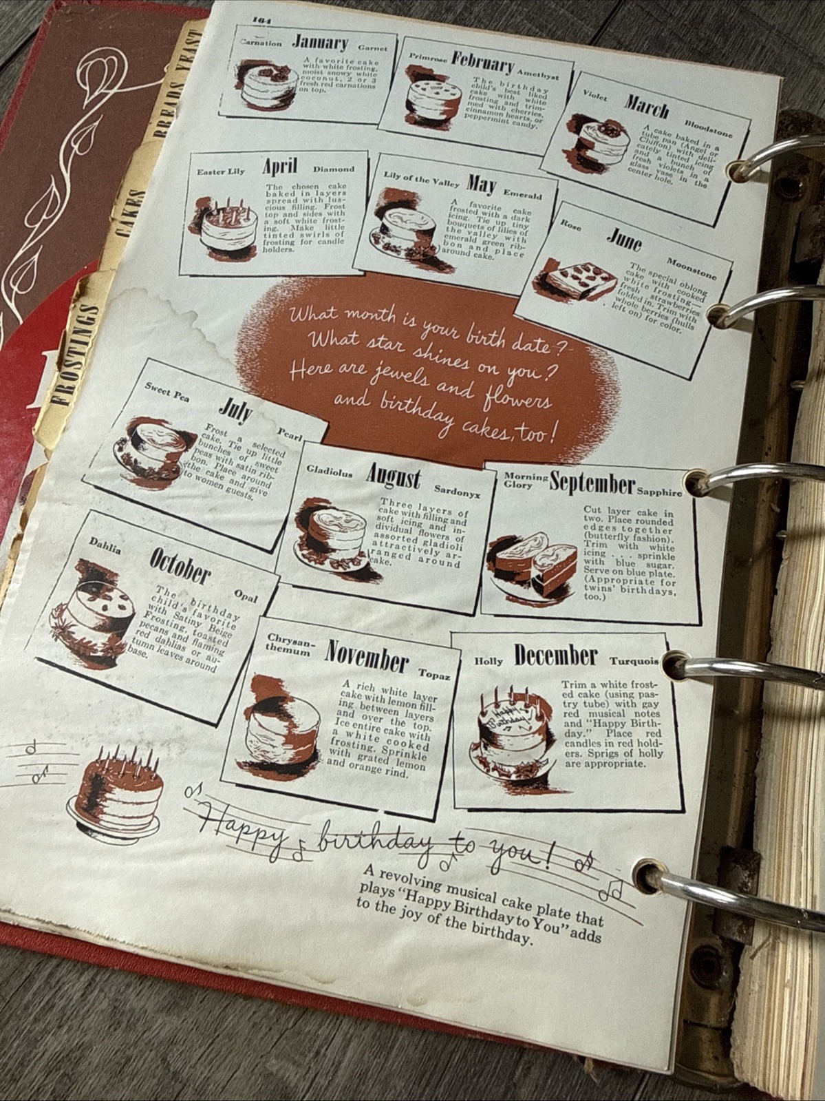 Vintage Betty Crocker’s Picture Cook Book 5-Ring Binder First Edition 1950