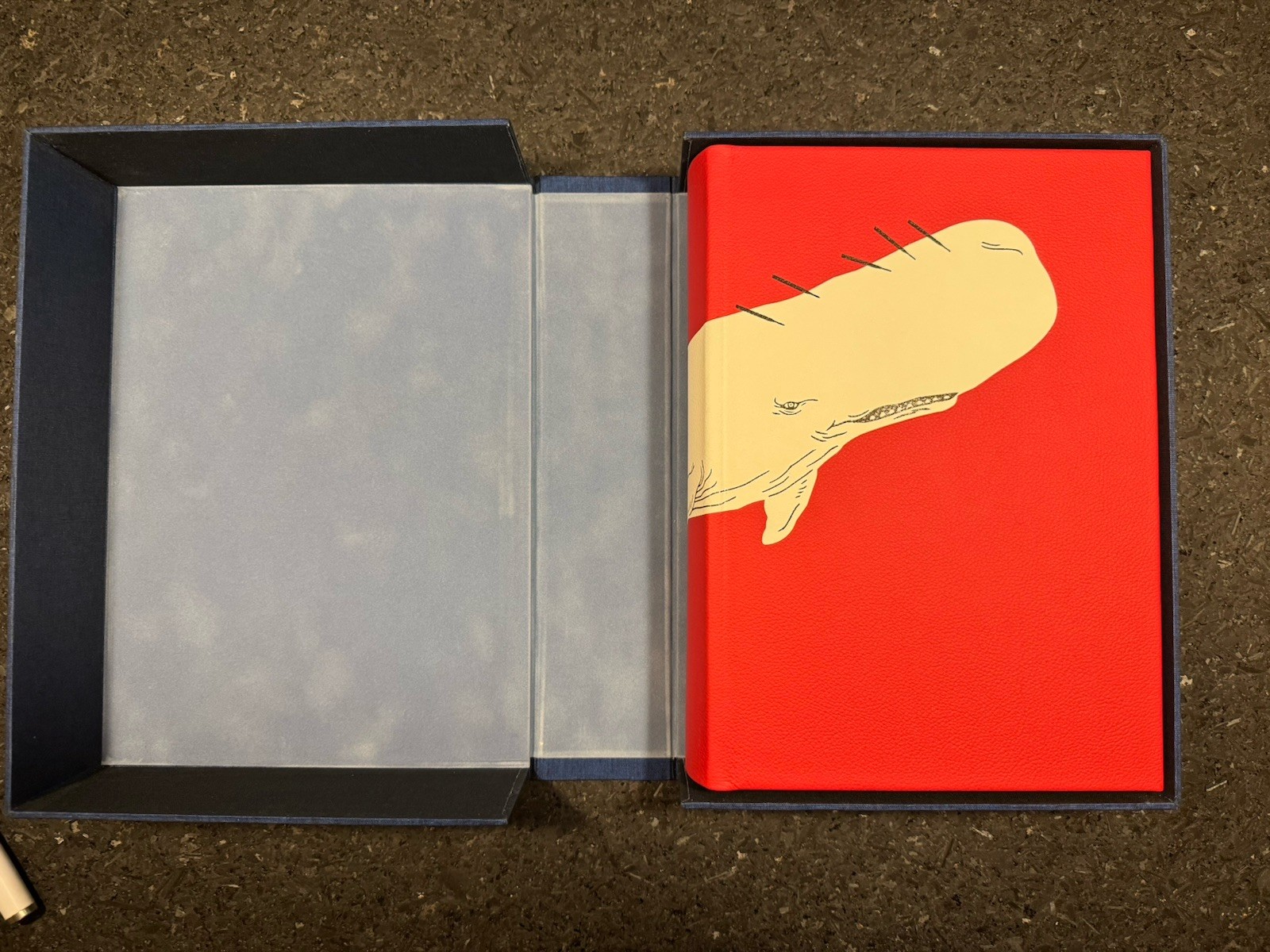 Moby Dick Limited Edition The Folio Society Herman Melville 2026 Traycase HC OOP