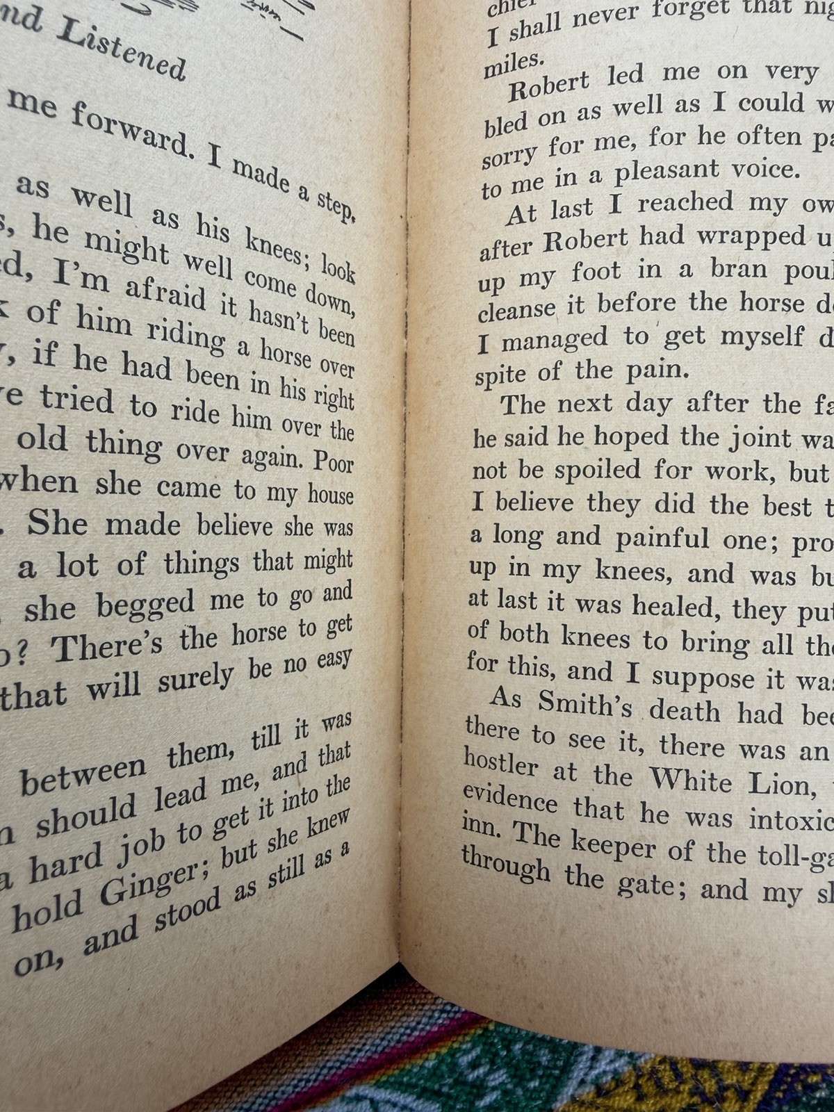 Black Beauty by Anna Sewell (1938, HC) Illustrated Vintage Book
