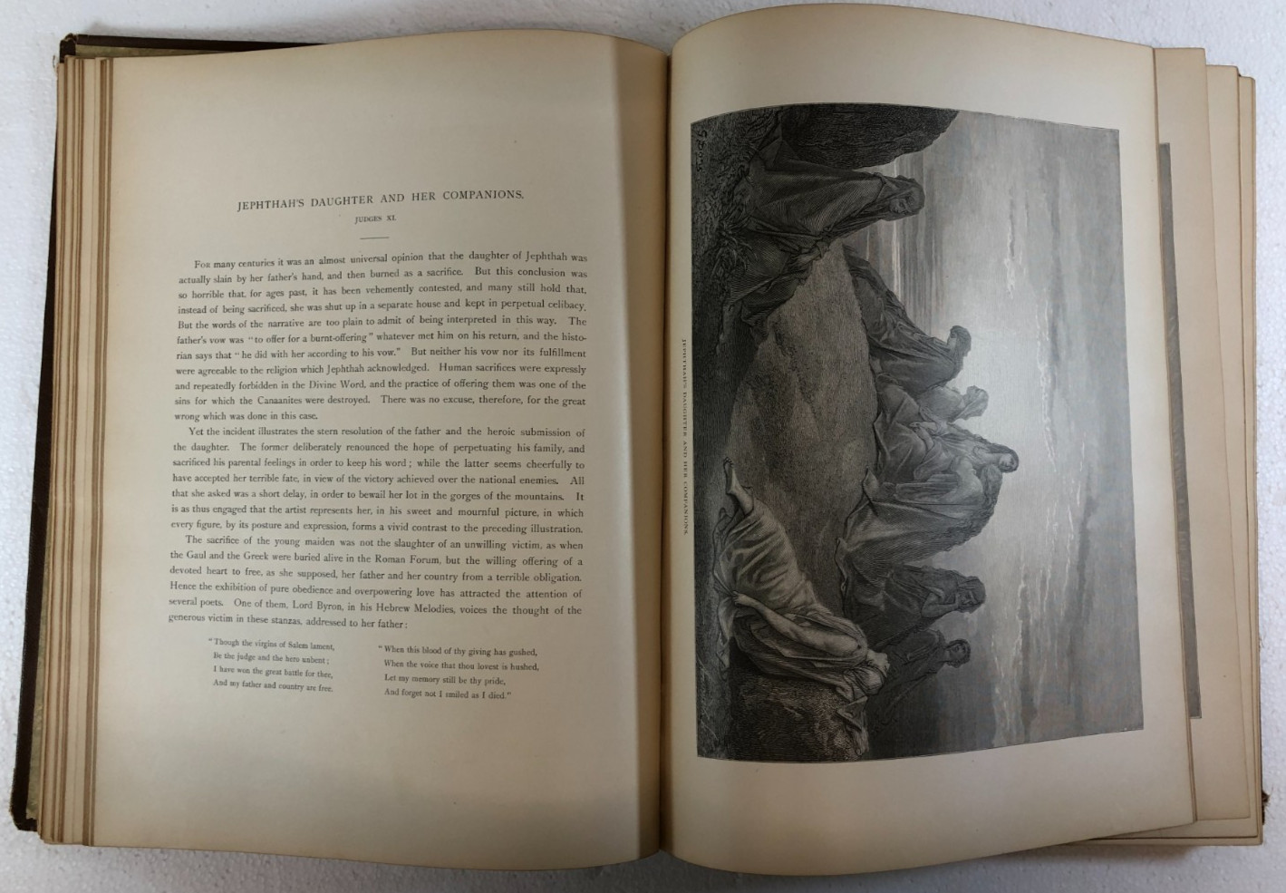 Bible Gallery Illustrated by Gustave Doré, 1880, E-41
